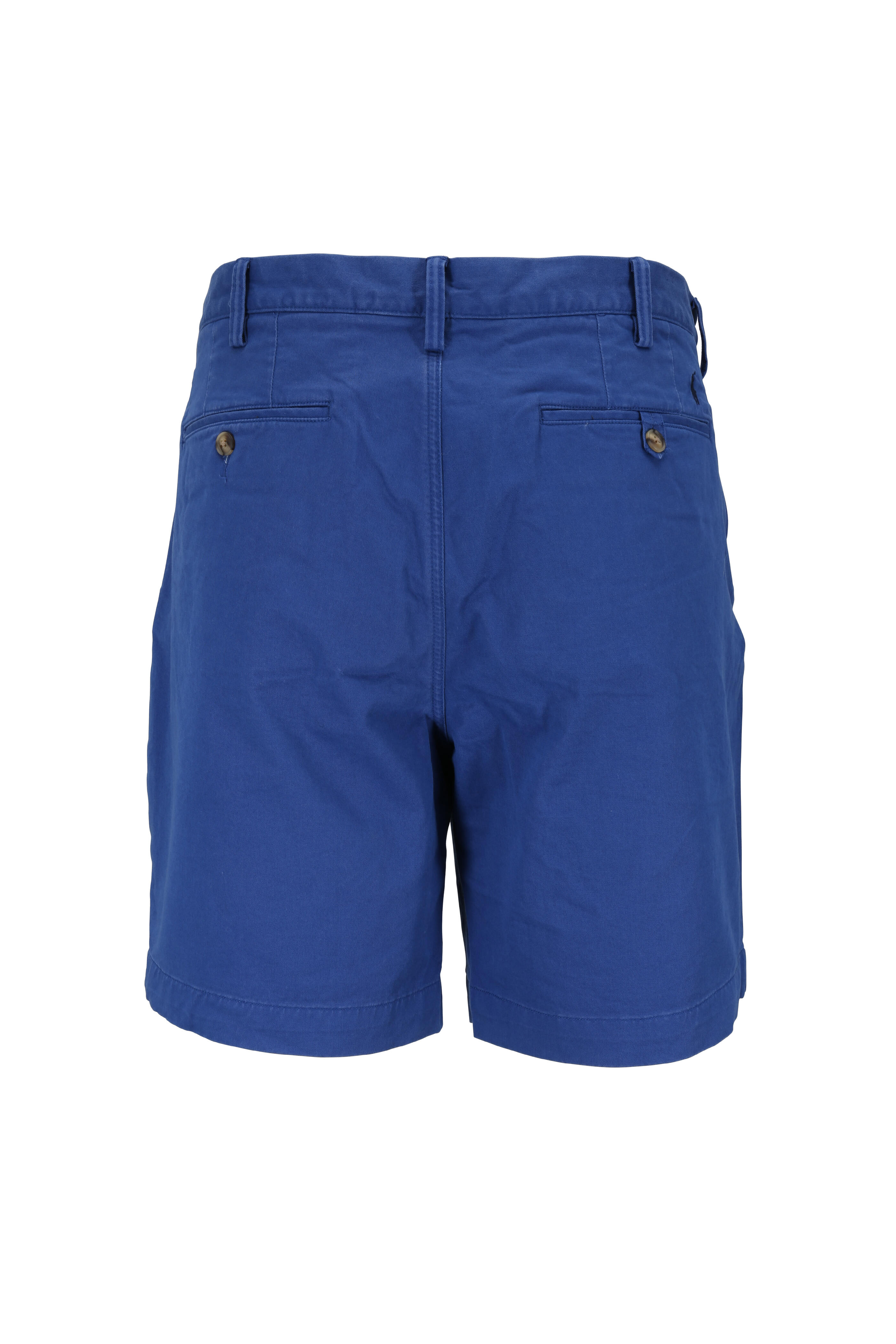 Ralph Lauren Purple Label - Royal Blue Twill Classic Shorts