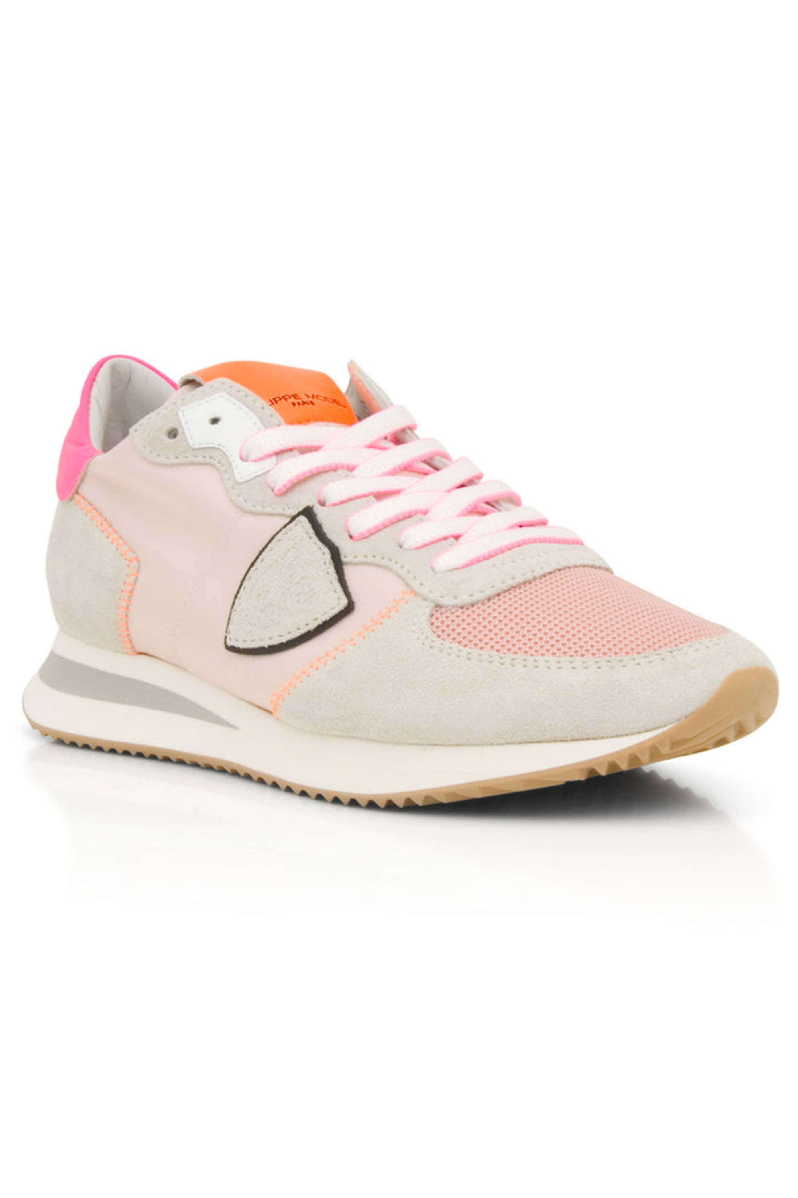 Philippe Model - TRPX Low Women Sneakers in Pink Multicolor