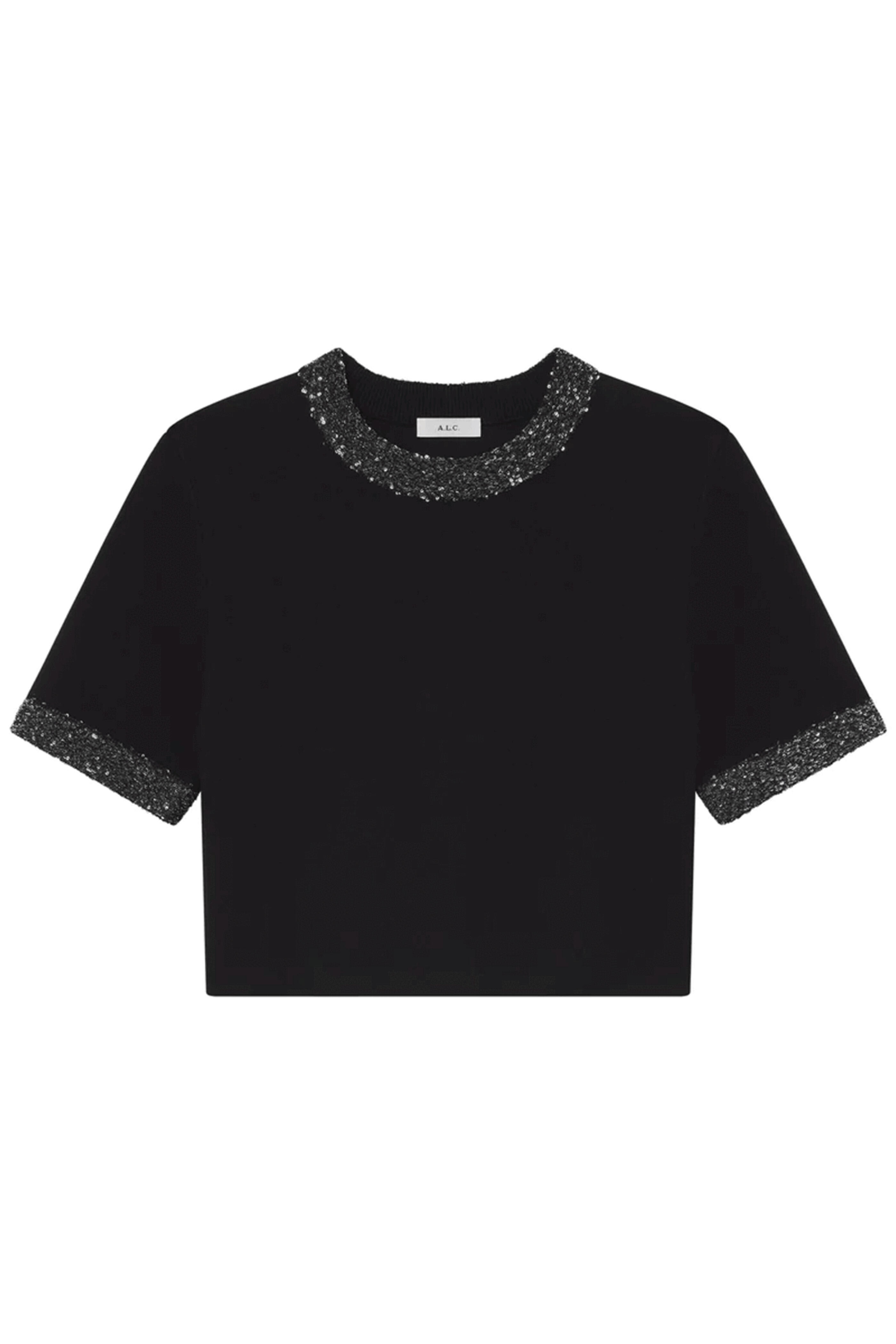 A.L.C. - Black Maeve Top