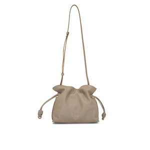 ハンドバッグ LOEWE A411FC2X98 FLAMENCO CLUTCH MINI IN LAMB SKIN Mini Flamenco clutch in nappa calfskin Beige - LOEWE