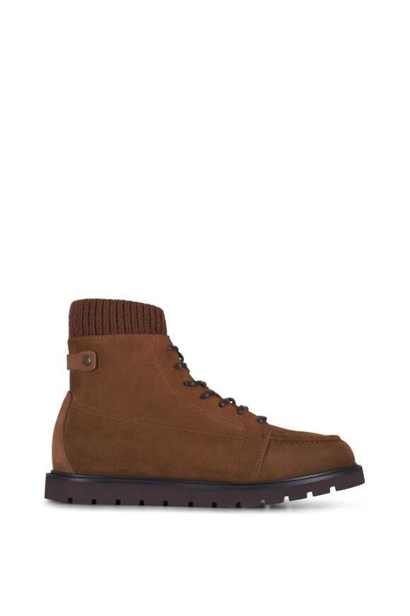 Brunello Cucinelli - Hiker Brown Urban Suede Boot