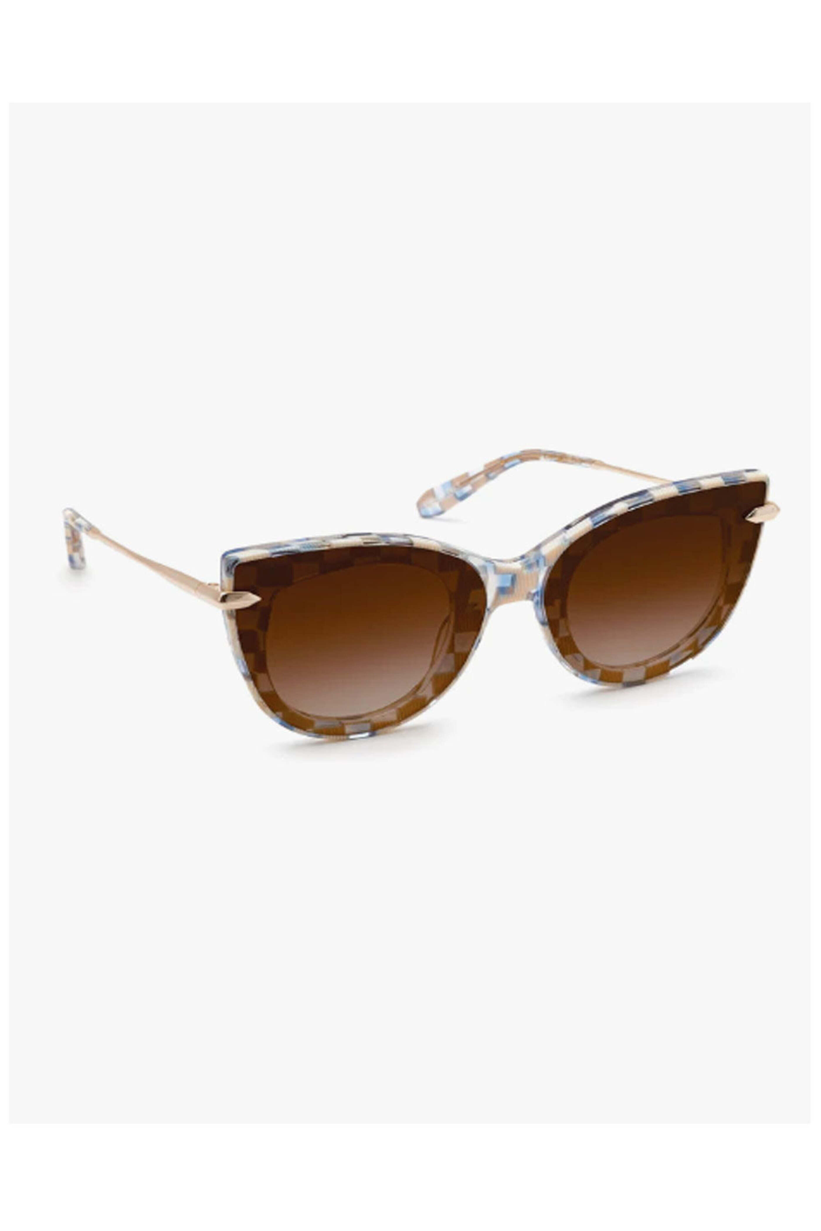 Krewe - Laveau Nylon Sunglasses in Gingham