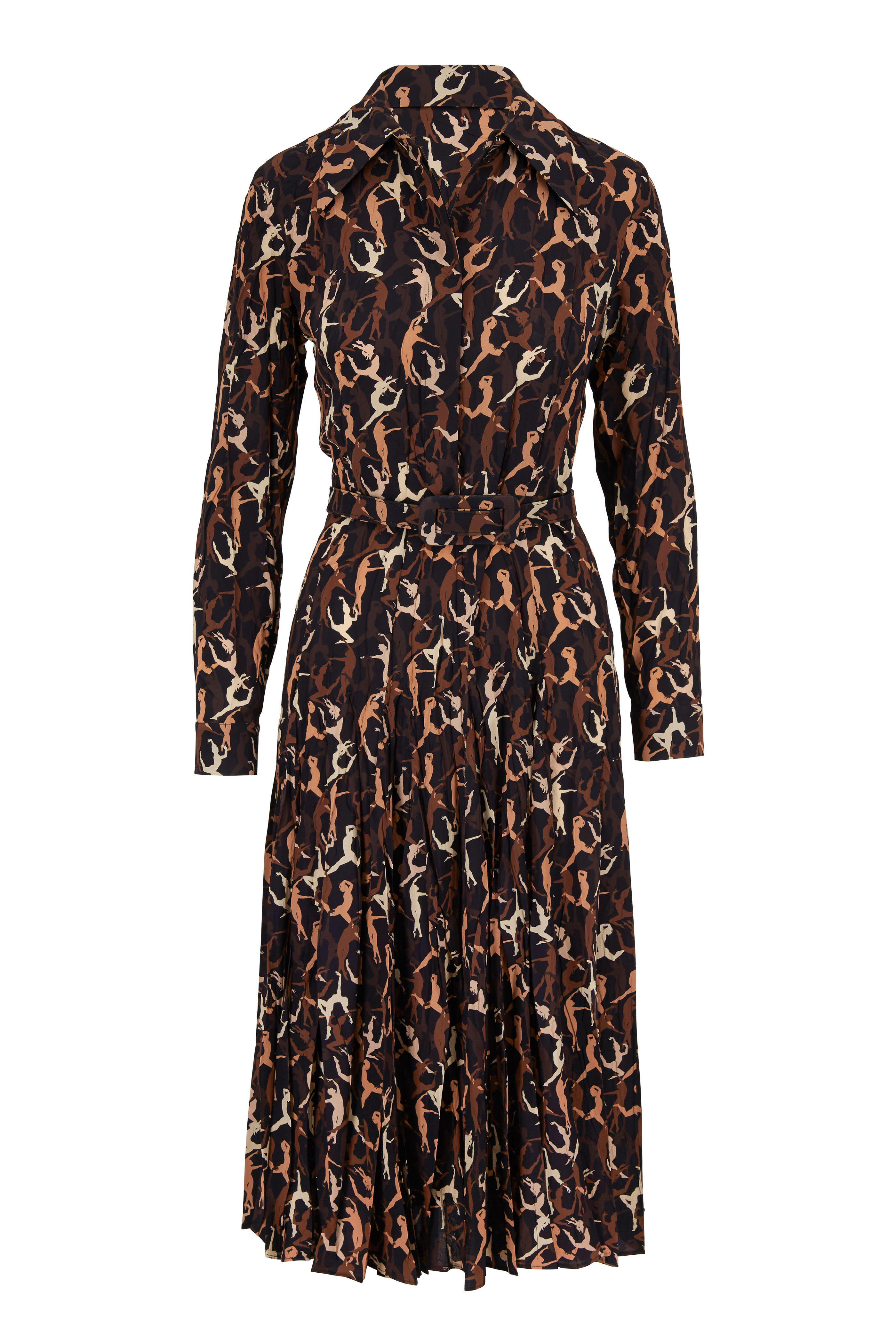 michael kors shirt dress silk Michael Kors Collection Silk Caftan Shirt Dress