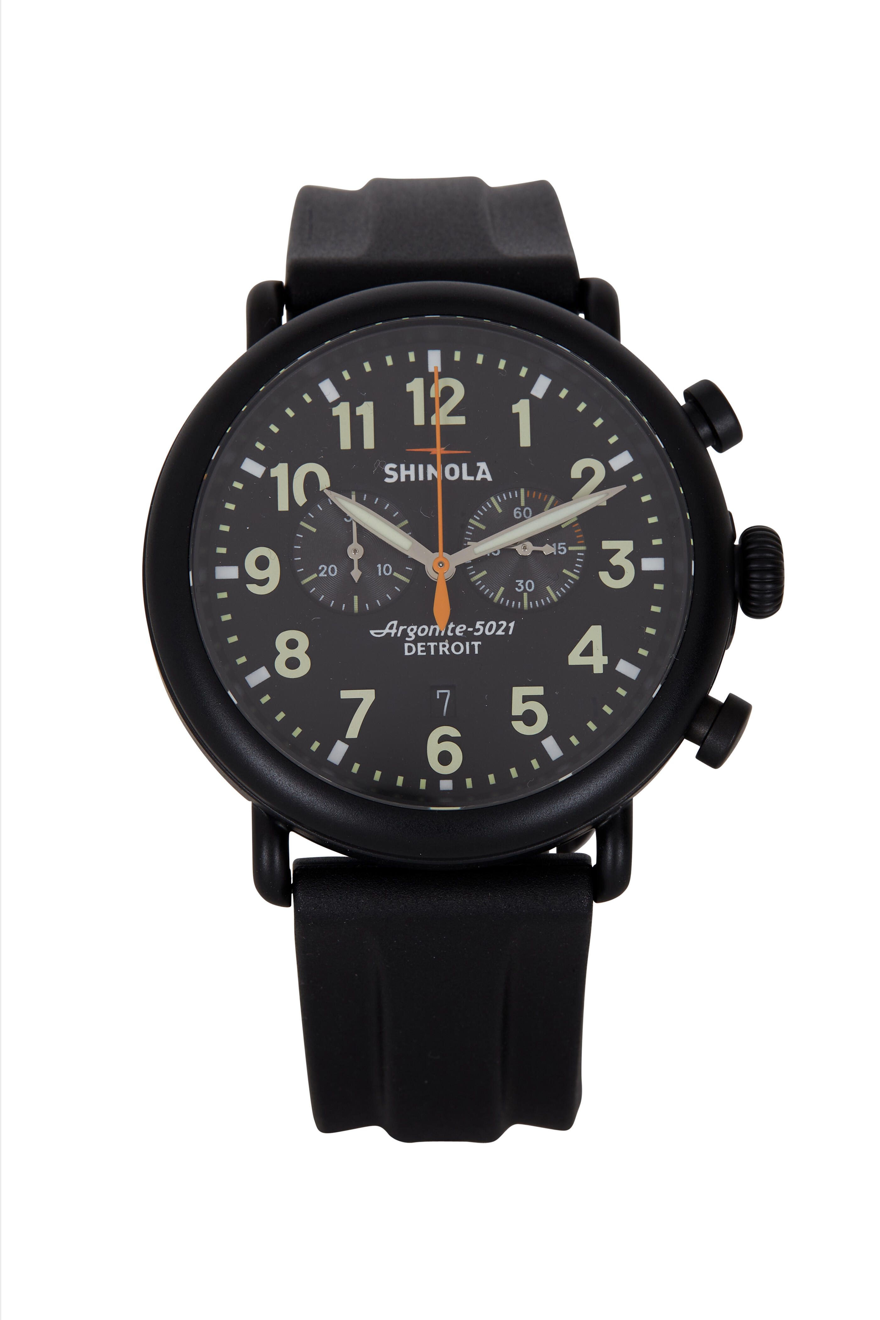 Shinola black shop watch