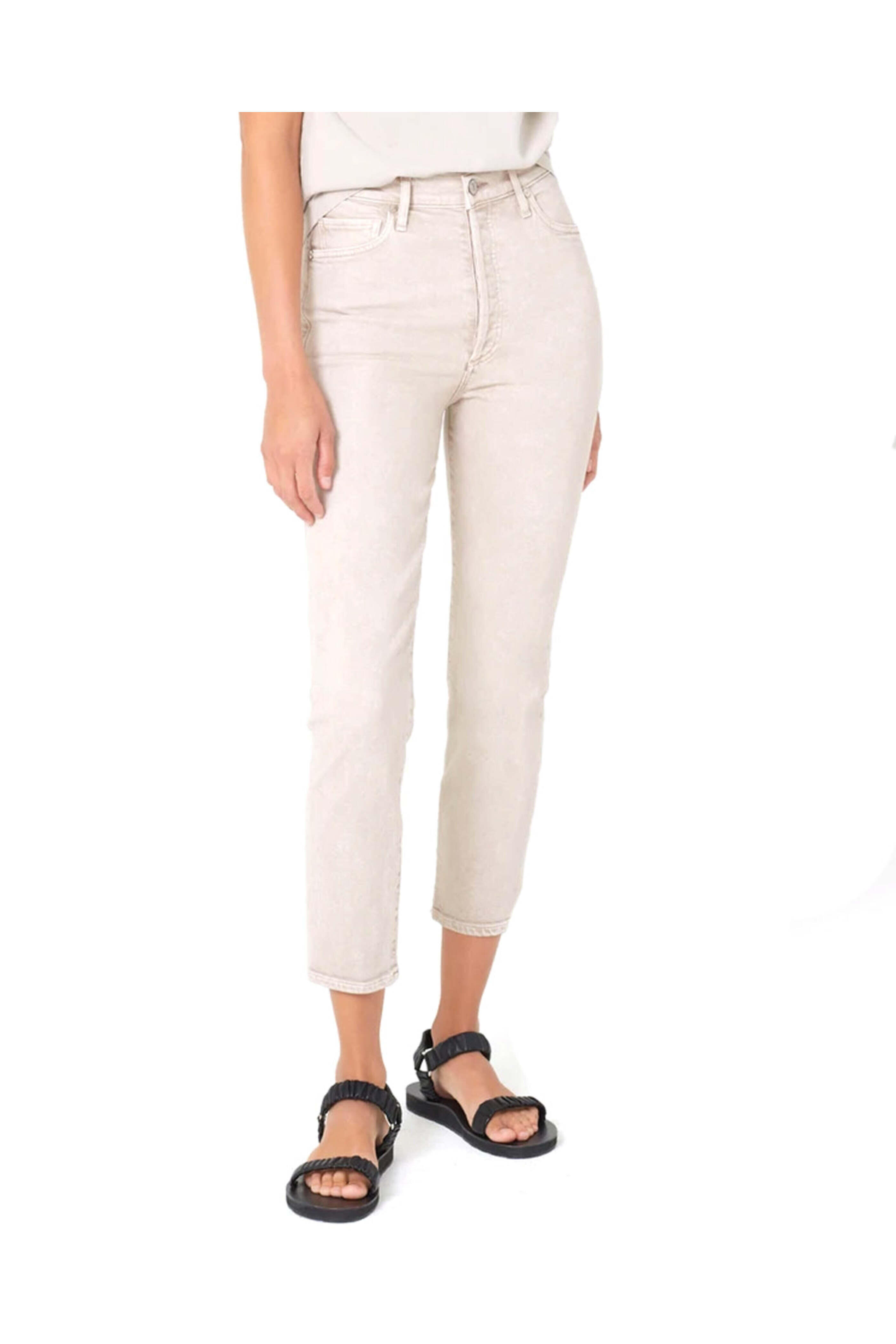 Citizens of Humanity - Olivia Crop High Rise Slim Fit in Feather