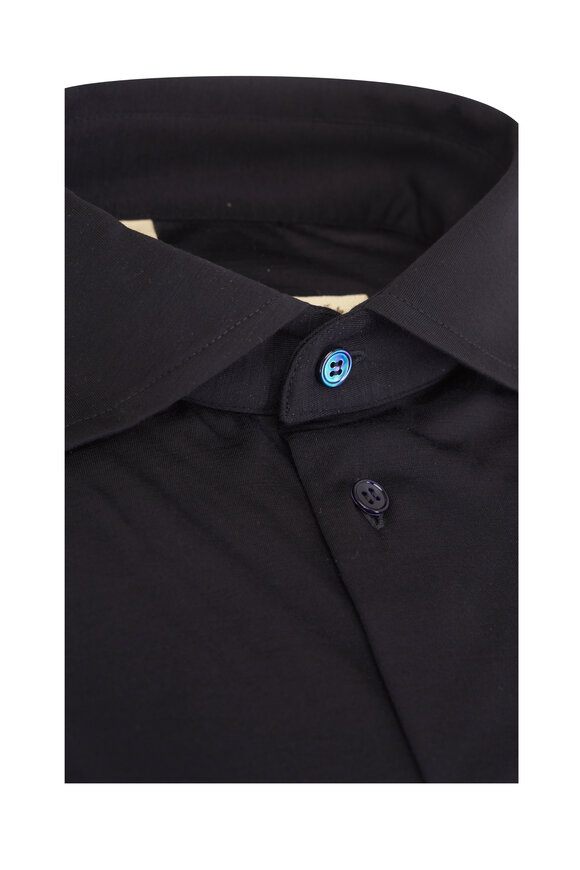 Maurizio Baldassari Dark Navy Wool Overshirt - view 2