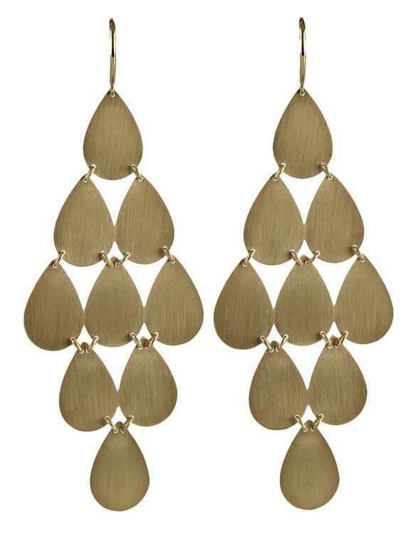 Irene Neuwirth - Teardrop Chandelier Earrings