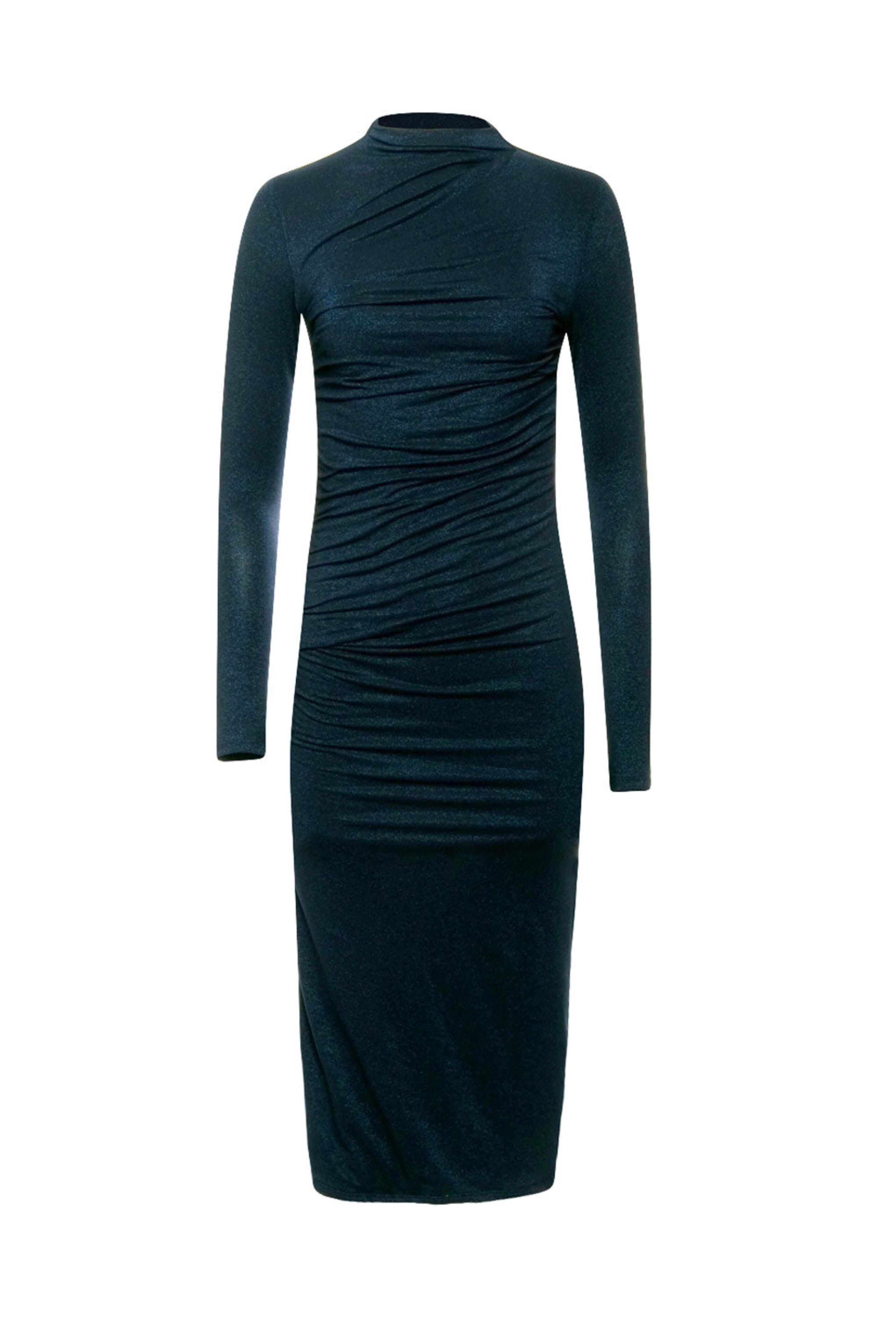 enza costa twist midi dress Enza Costa Silk Knit Sleeveless Twist Midi Dress in Parchment