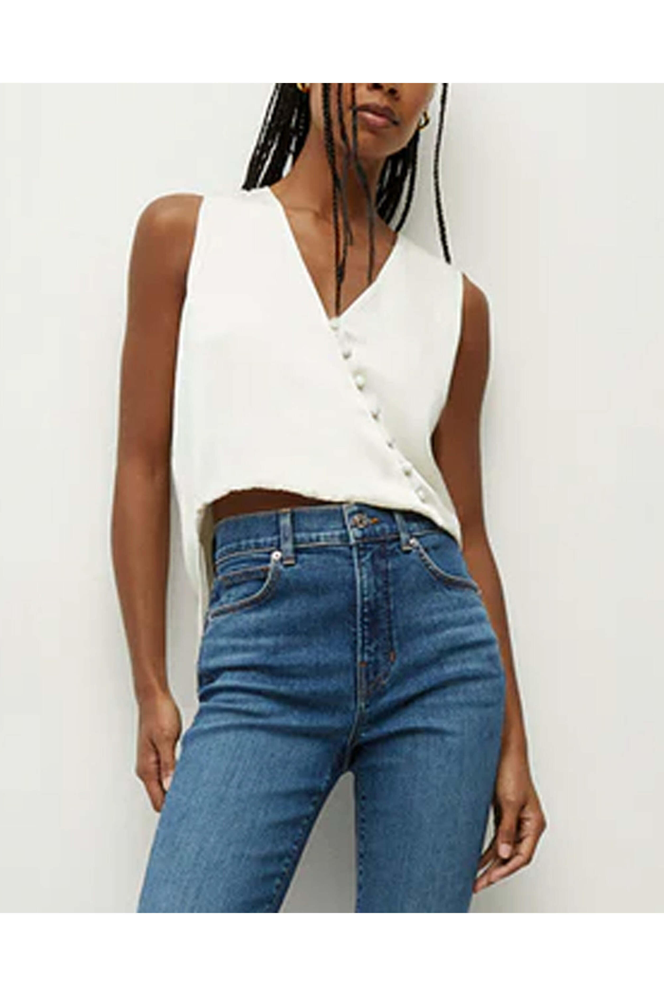 Veronica Beard - Off White Rahi Top