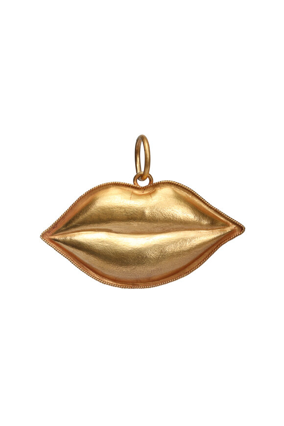 Michael Tracy Lips Milagro Pendant