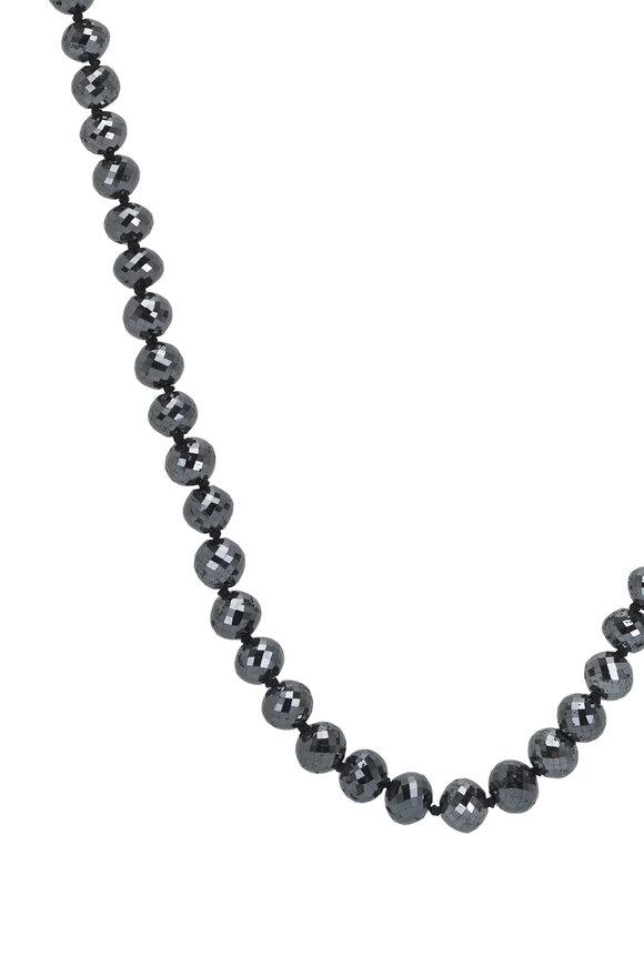 Cairo - 128 ct Black Diamond Necklace