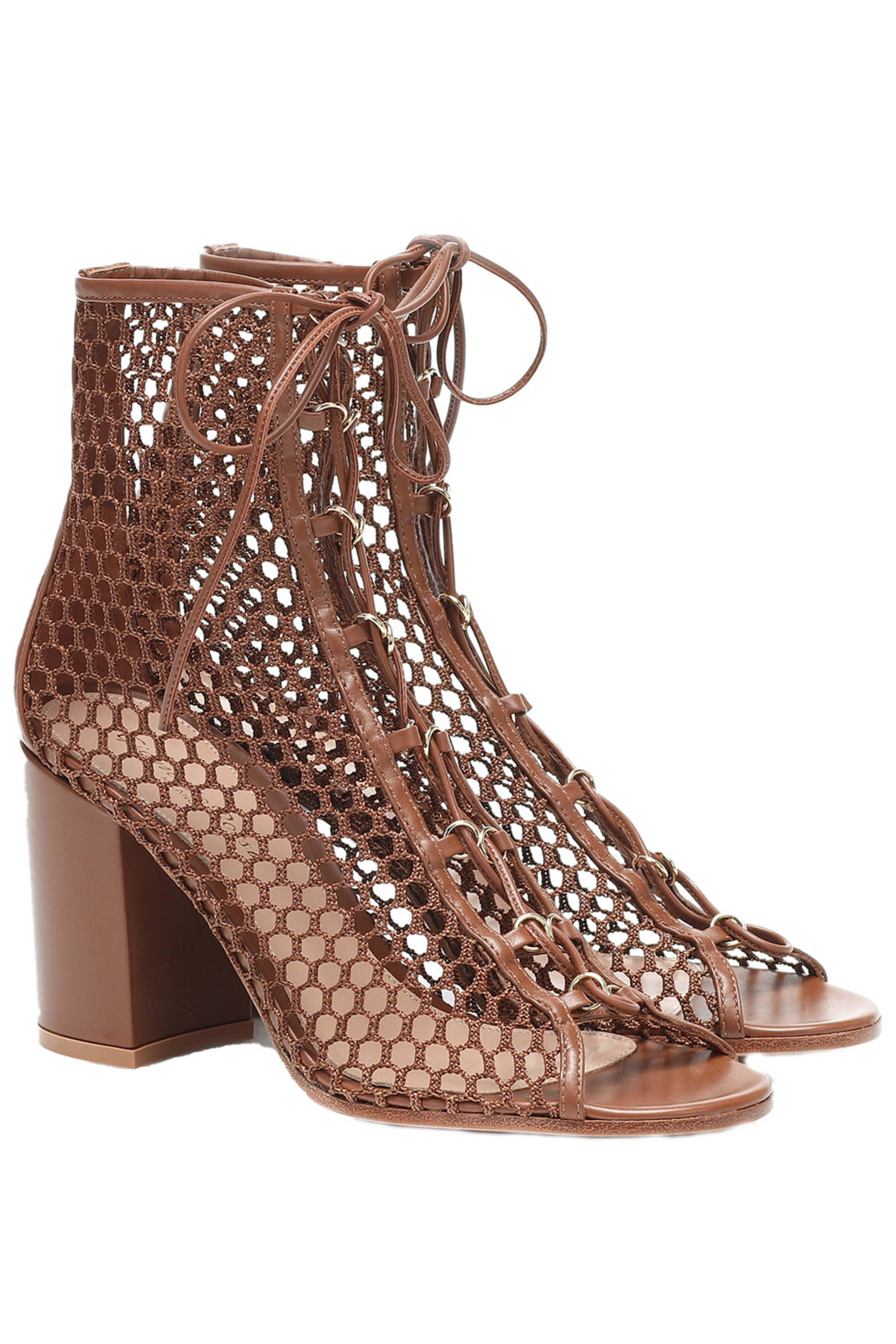 Gianvito Rossi - Santana Mesh Bootie
