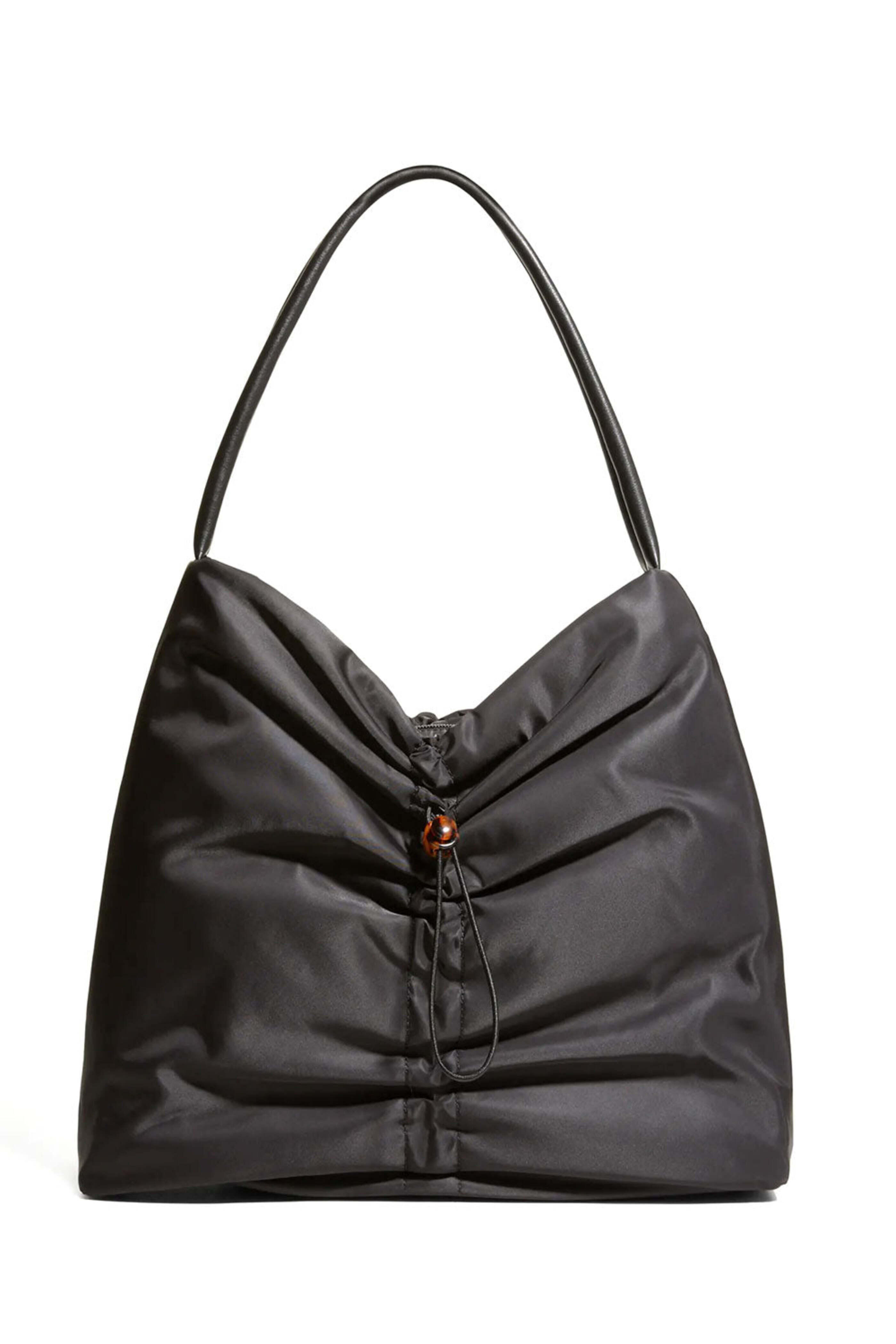 Staud - Felix Nylon Tote in Black | Mitchell Stores