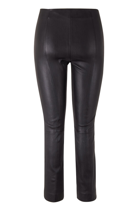 Vince - Black Stretch Leather Legging 