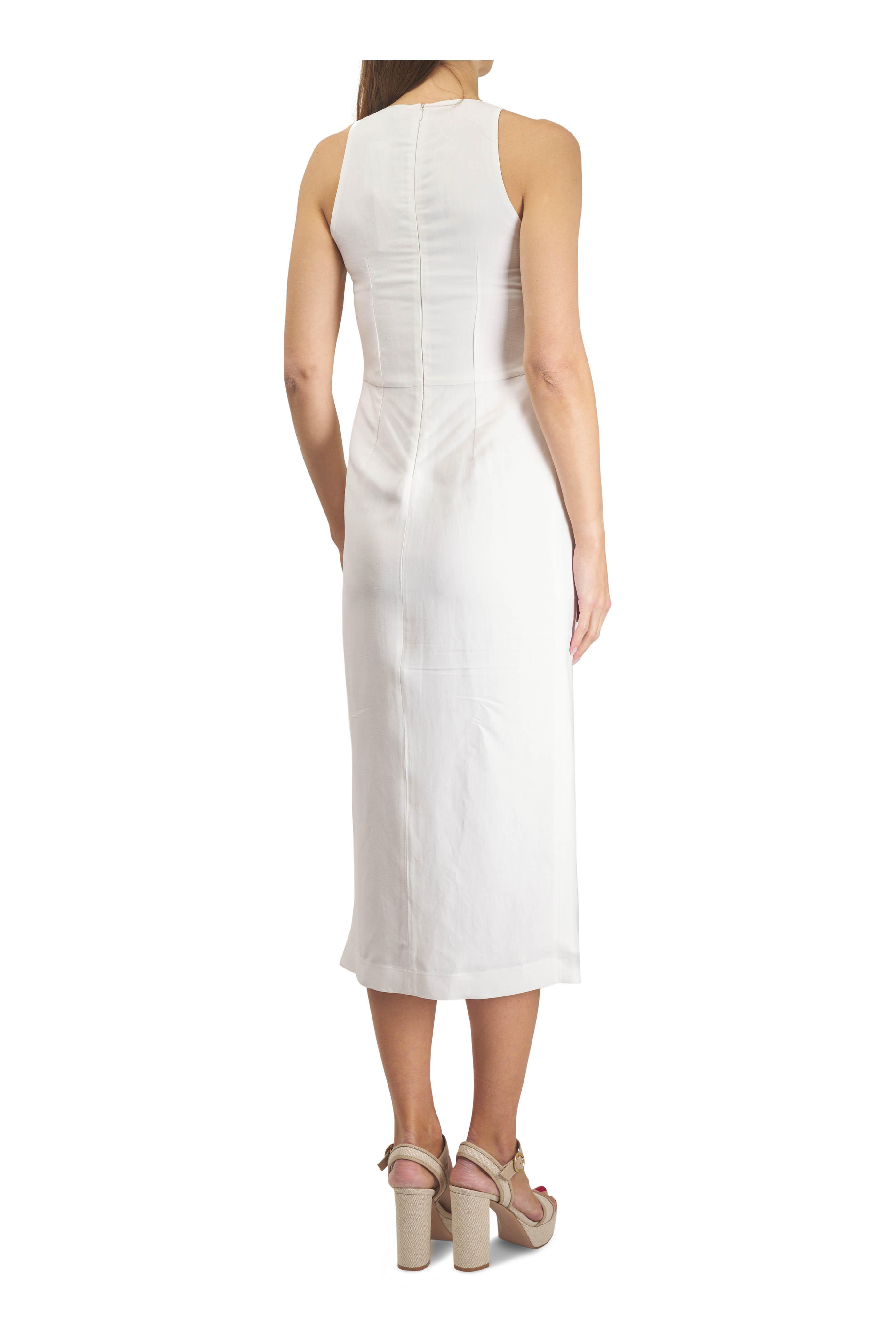 Antonelli - Lois White Midi Dress