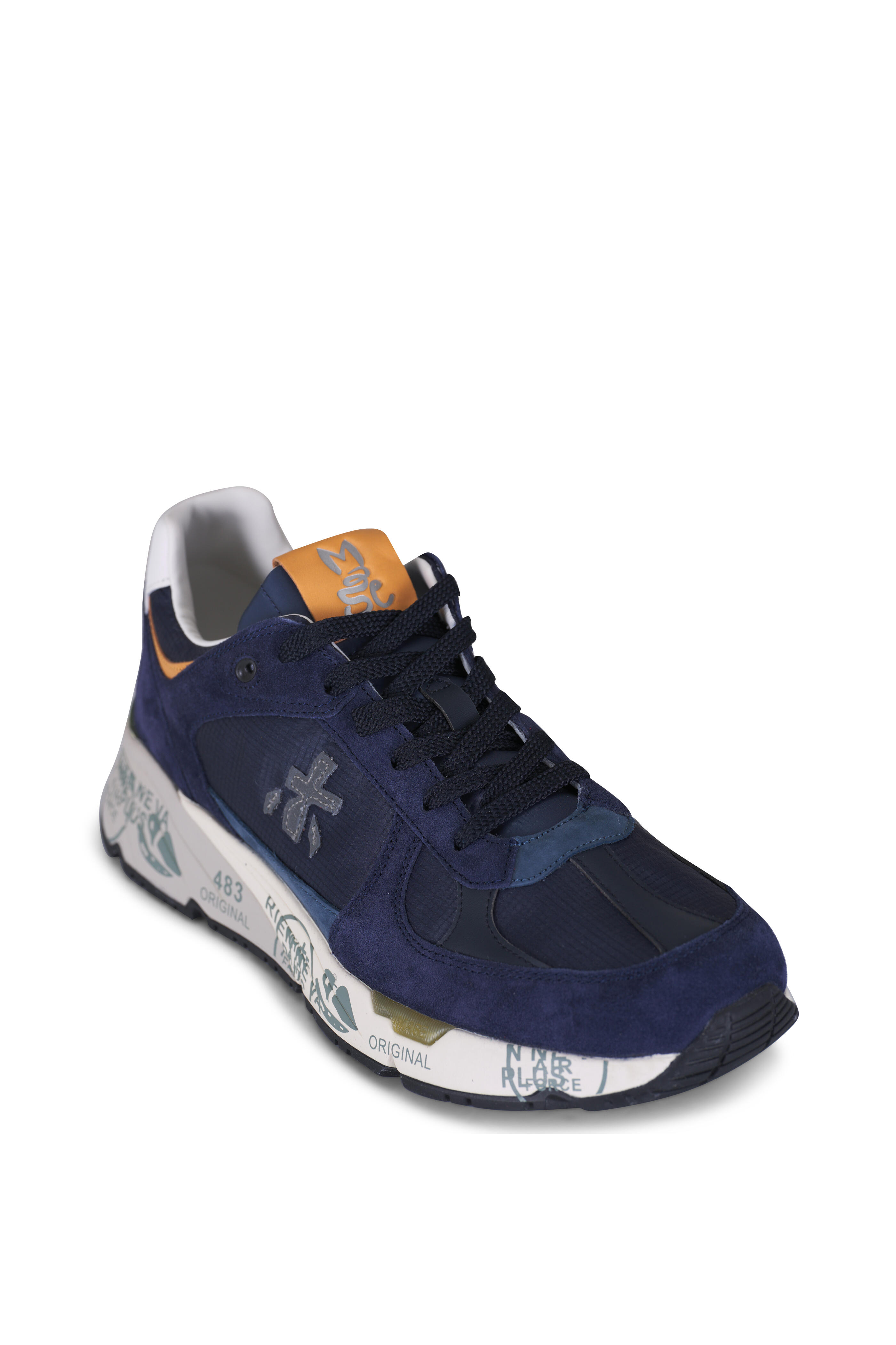 Premiata - Mase Navy Blue Sneaker