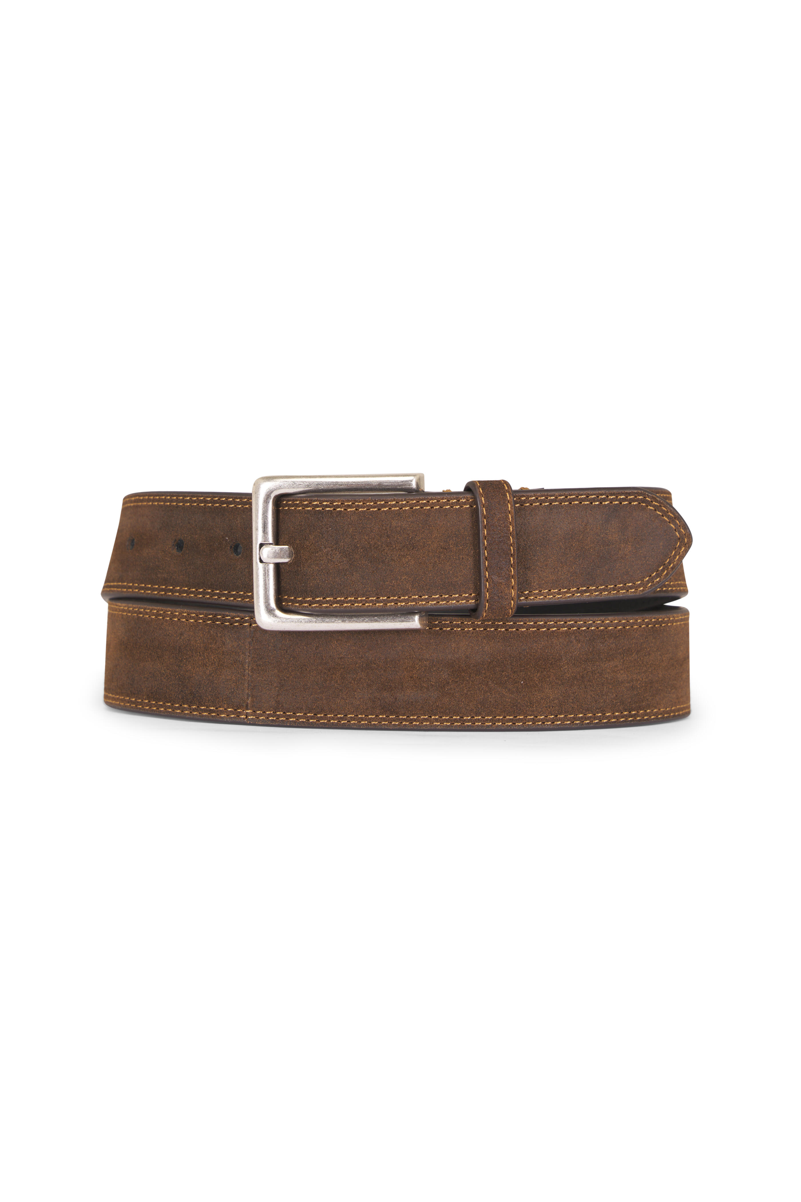 To Boot New York - Hunter Brown Suede Belt - view 1