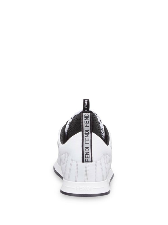 Fendi - FFreedom White Leather Quilted Sneaker