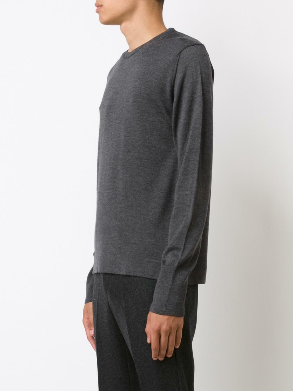Officine Generale - Nina Grey Merino Wool Sweater