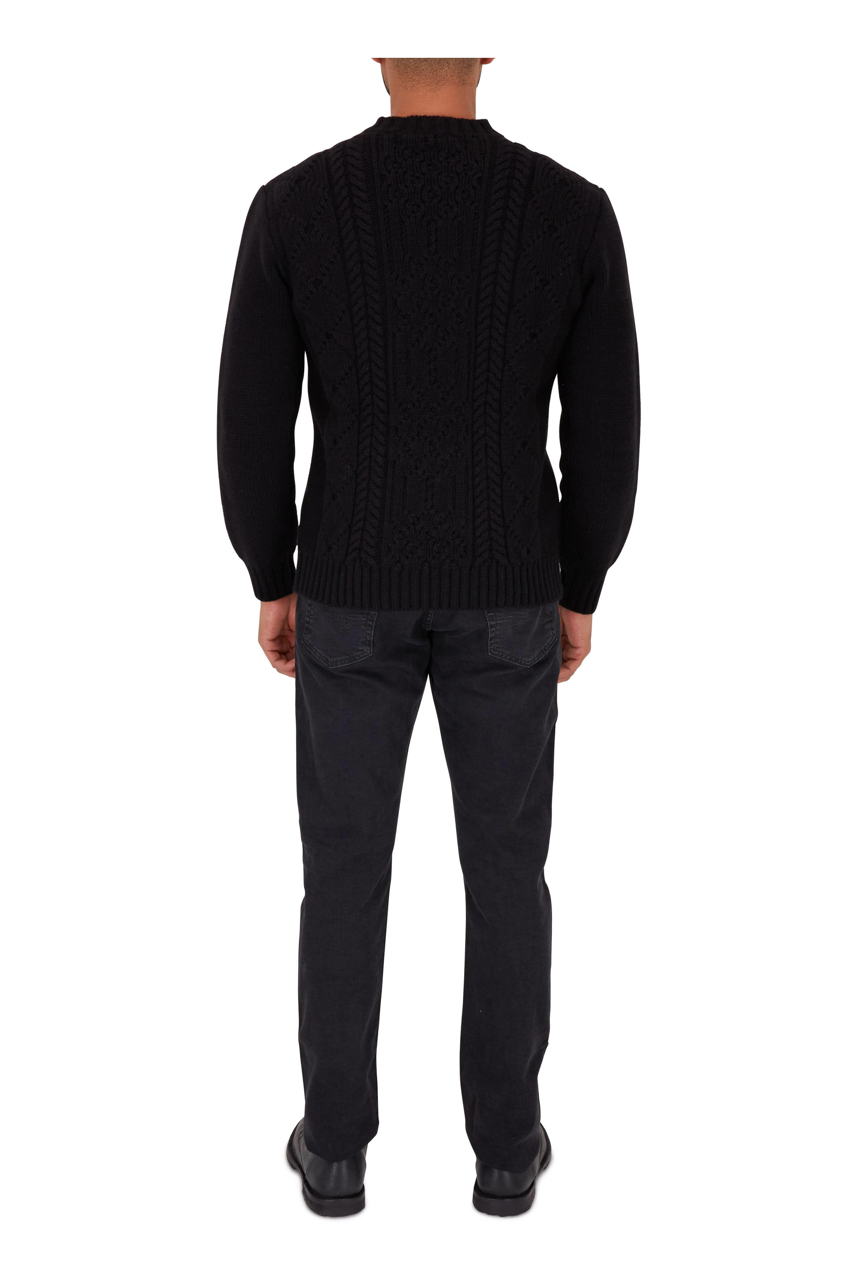 John Varvatos - Portland Black Antiqued Leather Chukka Boot