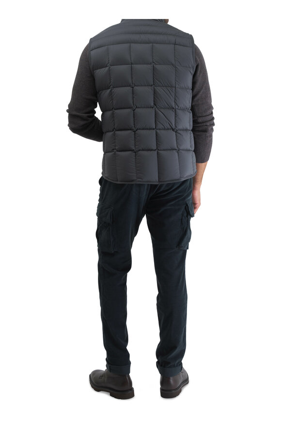 Moncler - Estagnous Dark Gray Puffer Vest