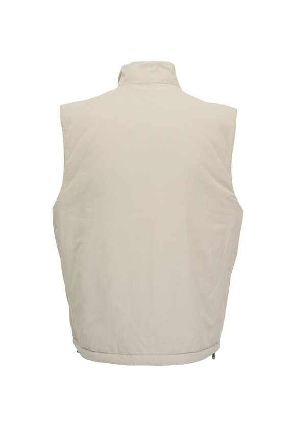 Vince - Light Gray & Khaki Reversible Vest