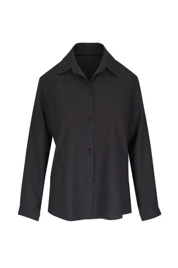 Peter Cohen Joan Mahogany Virgin Wool Blouse - view 1