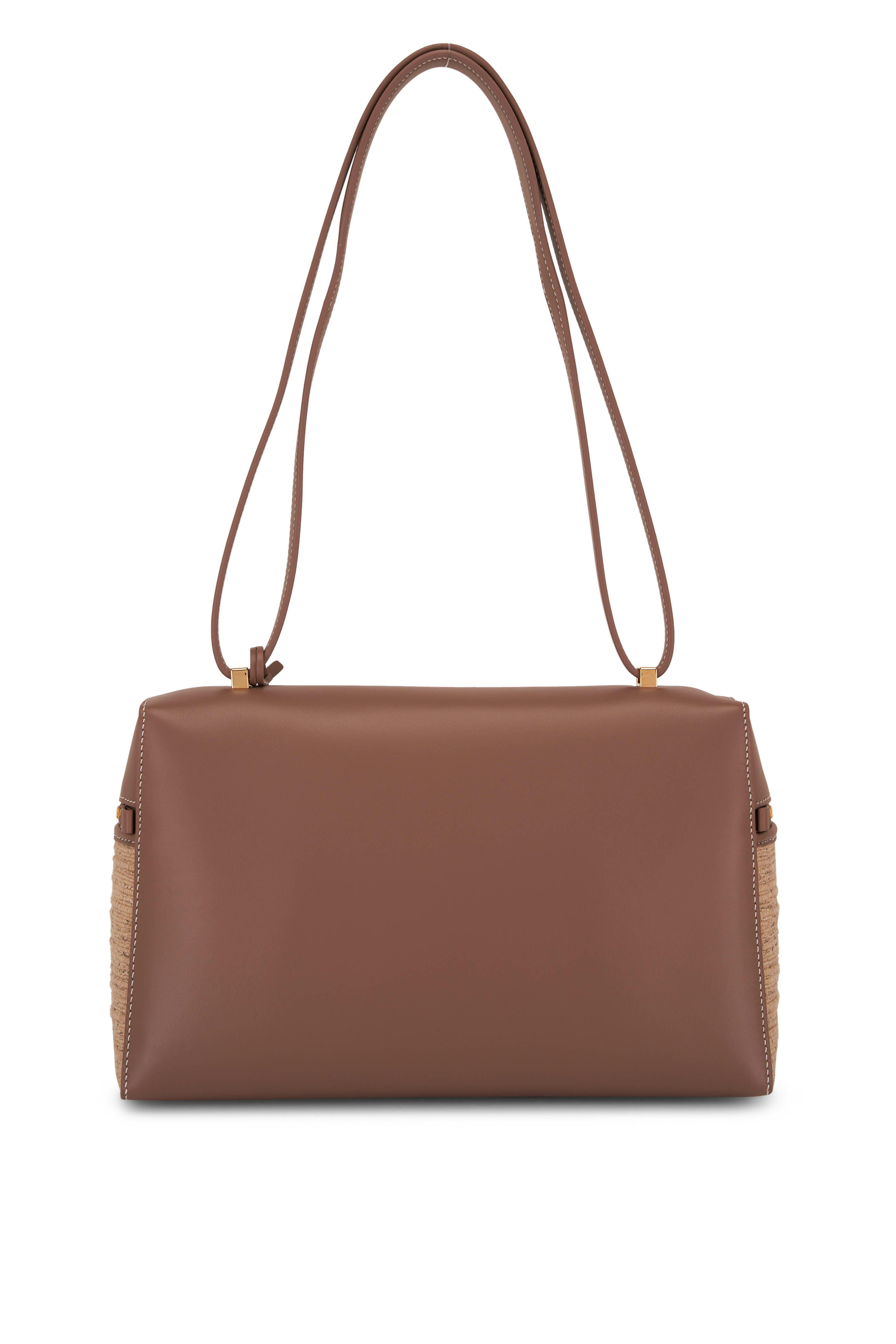 Loro Piana - Extra L27 Rippled Linen Crossbody Bag Loro Piana - Extra L27 Rippled Linen Crossbody Bag