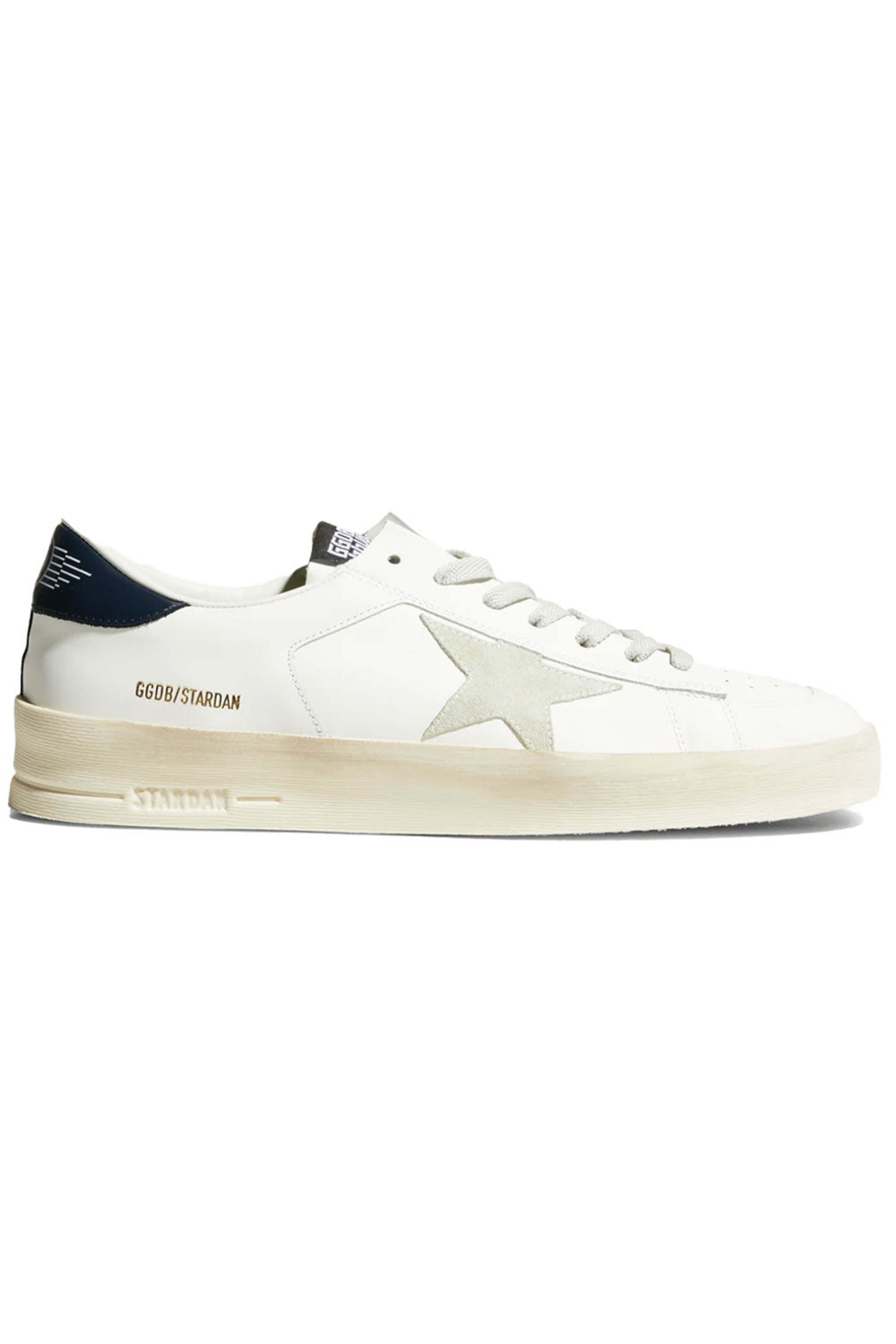 Golden Goose - Stardan Sneaker in White Ice and Black