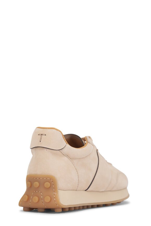 Tod's Natural Sportivo Active Suede Sneaker - view 3