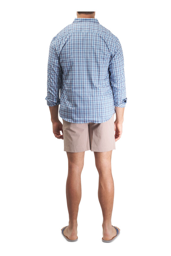 Faherty Brand All Day™ 7" Khaki Belt Loop Shorts - view 6