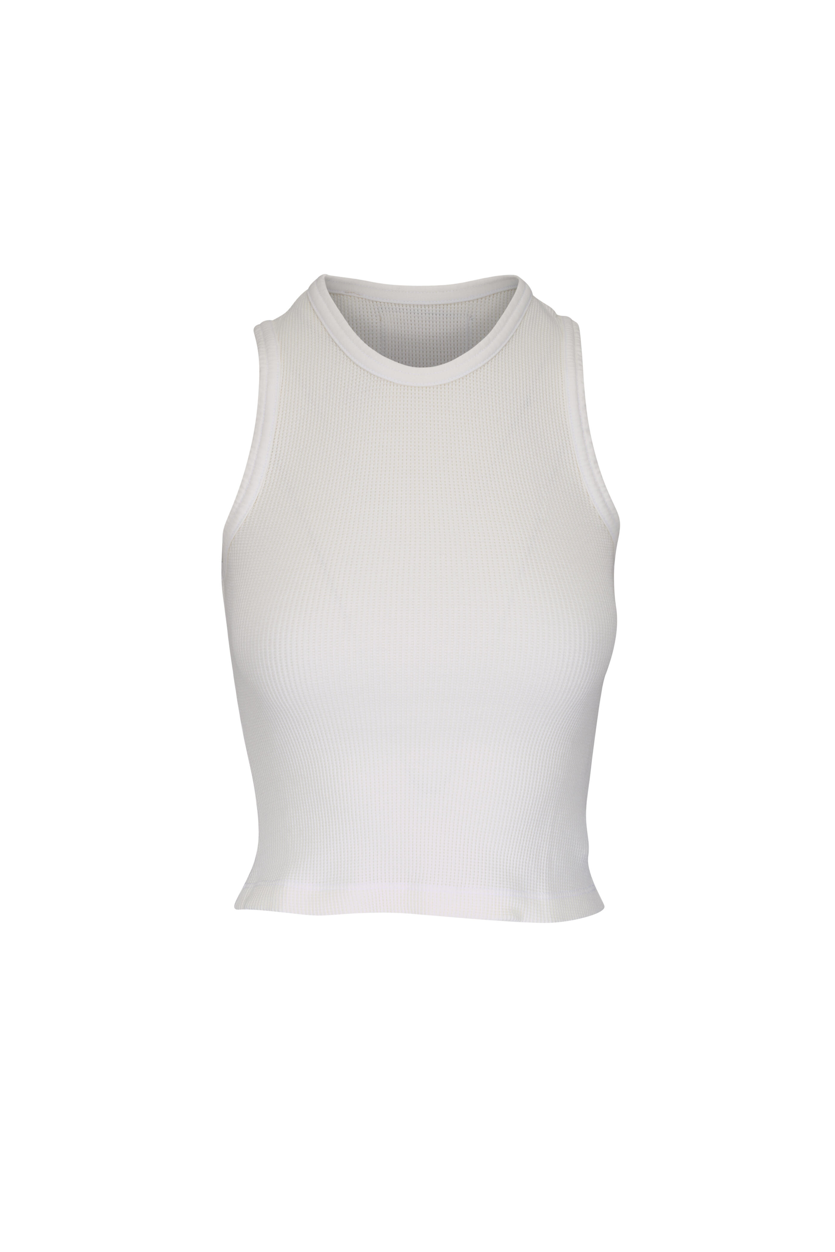 Citizens of Humanity - Inez Pashmina Off White Waffle Tank