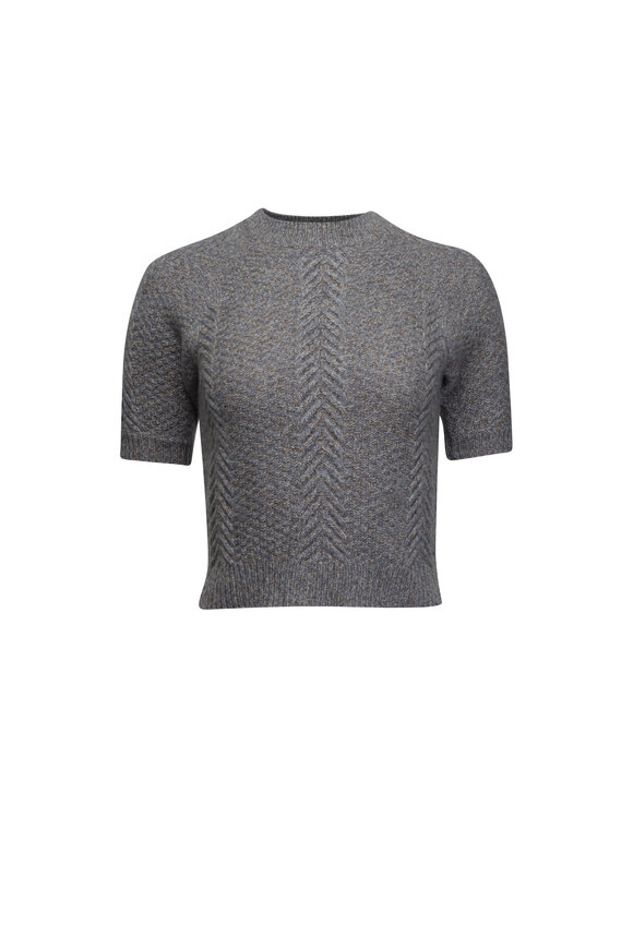 Mother - Up Your Sleeve Puff Cotton Cardigan | Mitchell Stores