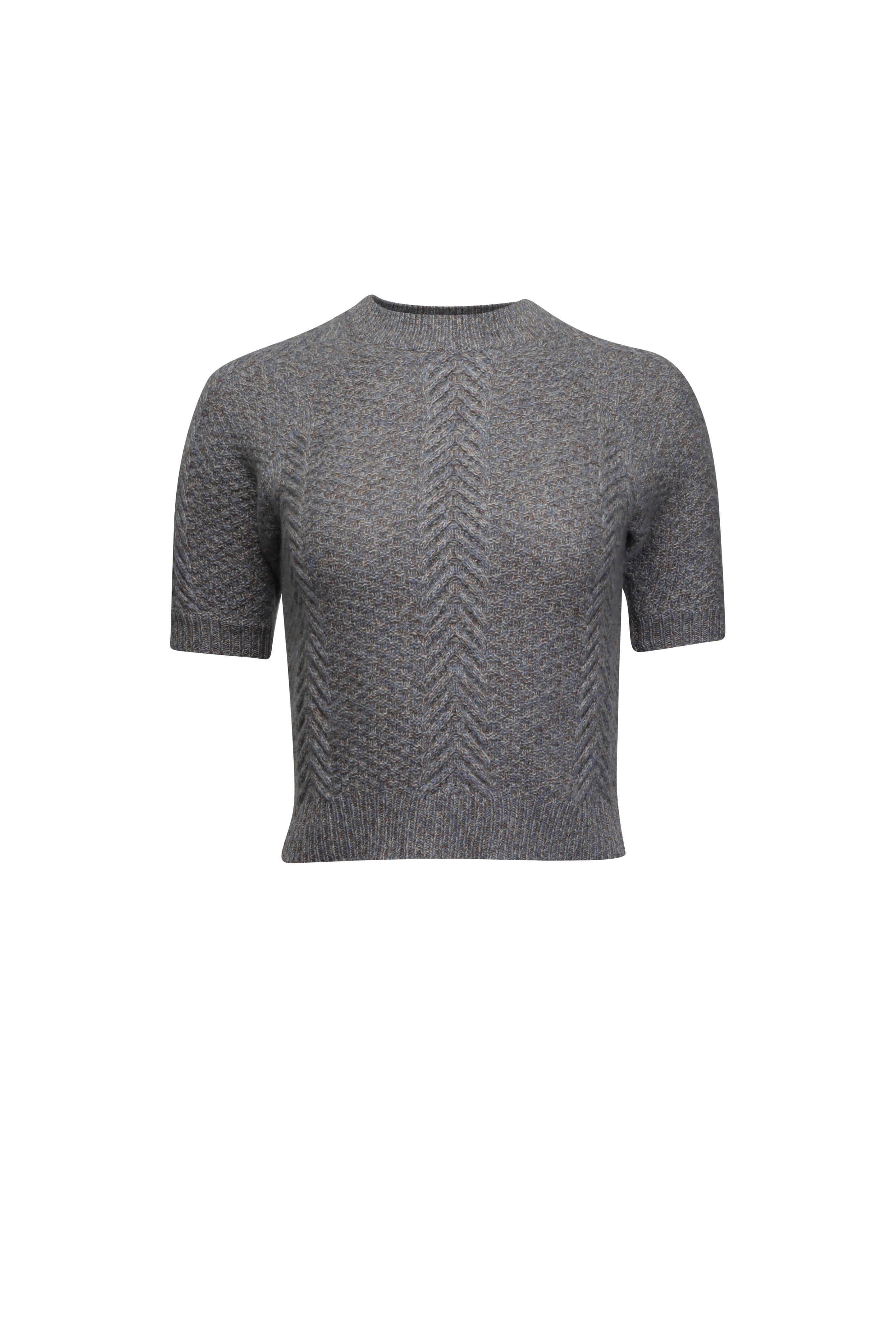 Frame - Ladder Grey Pointelle Sweater