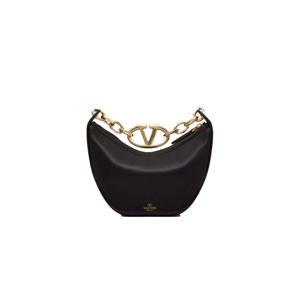 Valentino Garavani - Mini Moon Vlogo Bag in Black