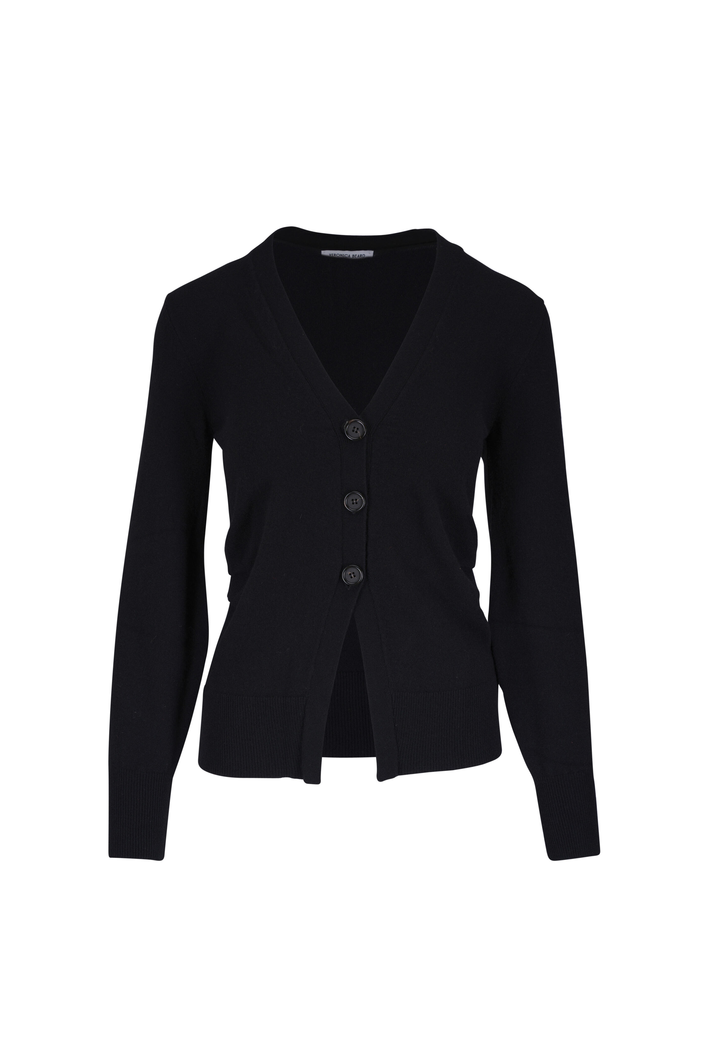 Veronica Beard - Lamotte Black Cashmere Cardigan