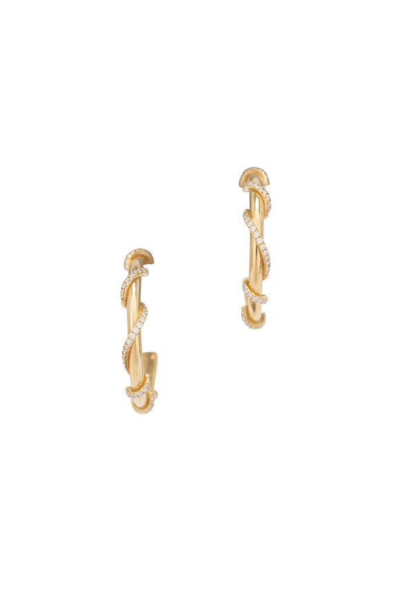 Vanessa Large Diamond Wrap Earrings