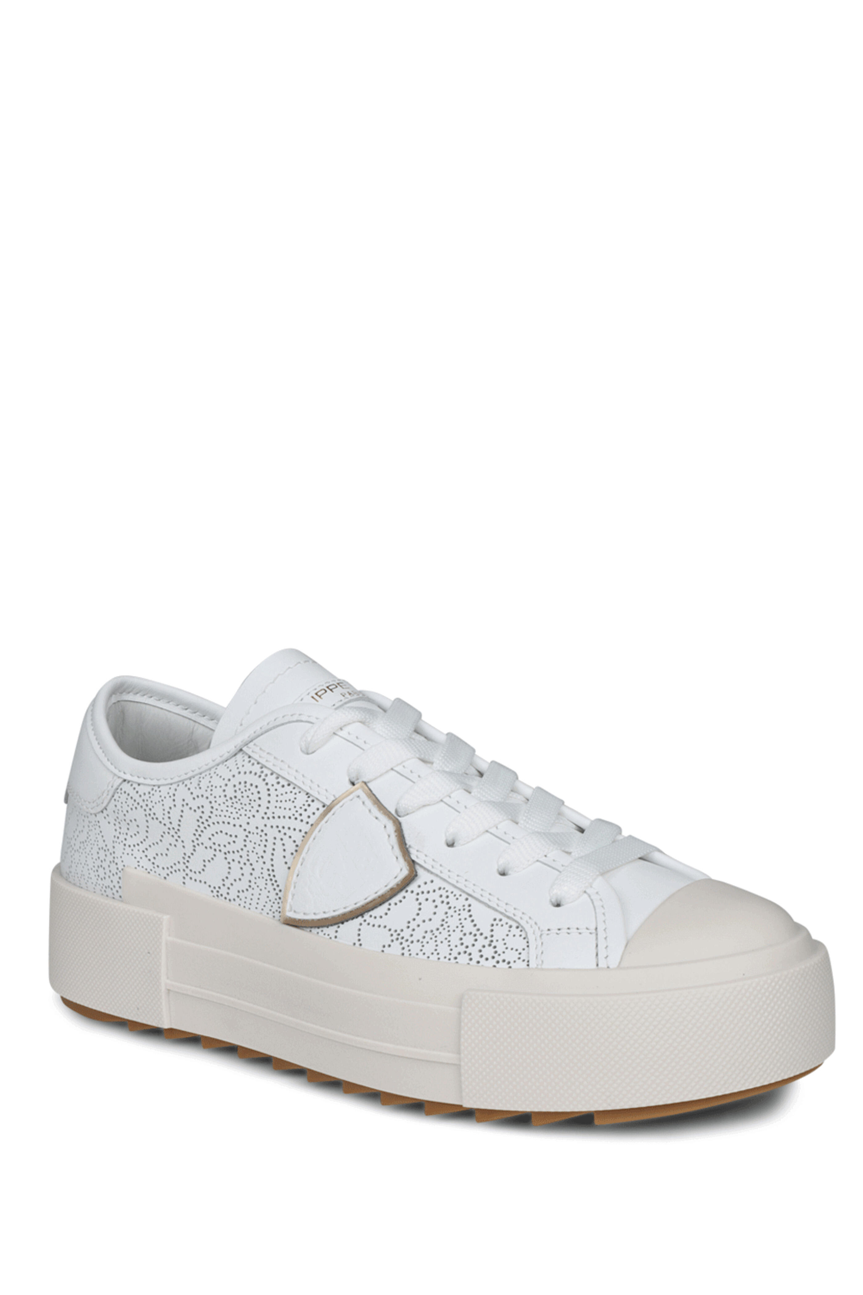 Philippe Model - Paris Haute Low-Top Sneaker in Chantilly & White
