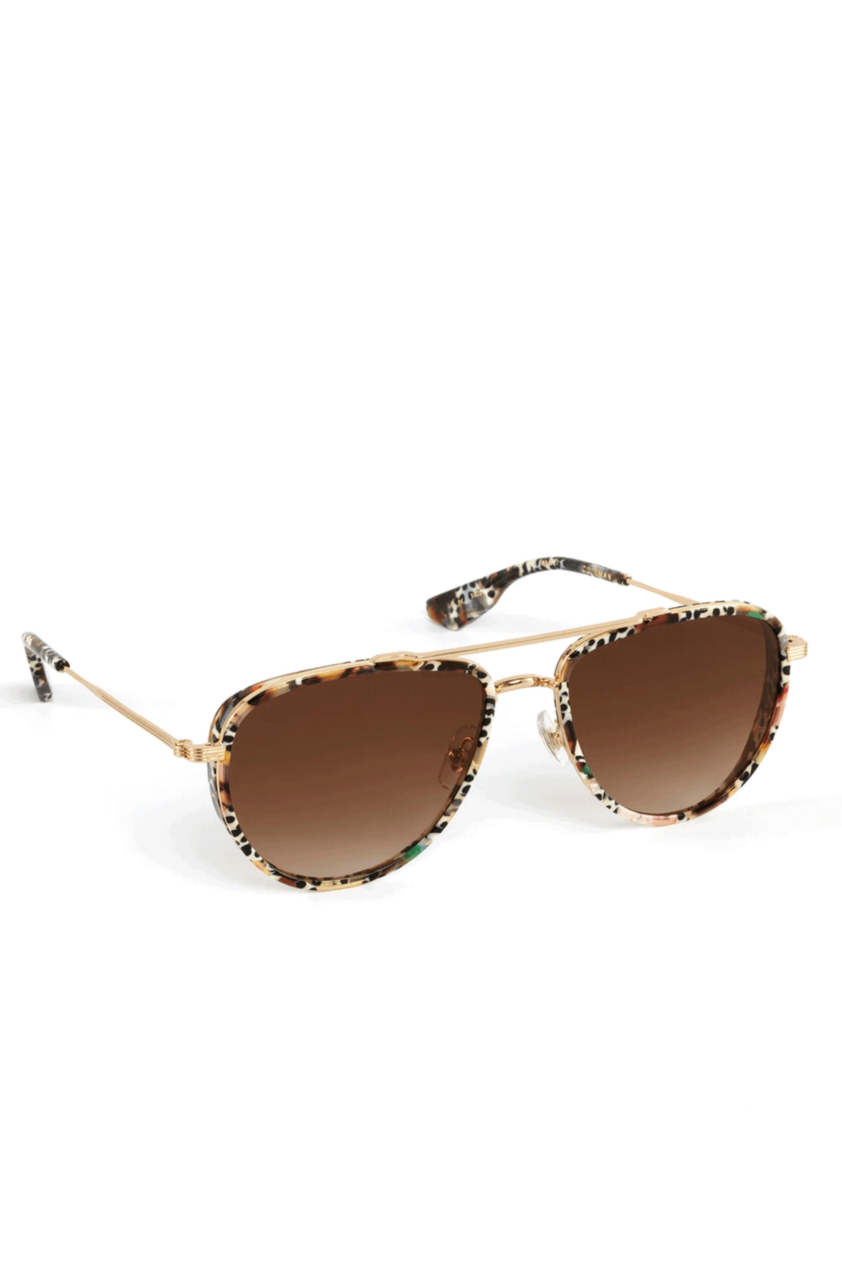 KREWE Coleman Style Women’s Poppy color handcrafted Polarized Sunglasses Krewe COLEMAN – Specs Eyewear main image 3