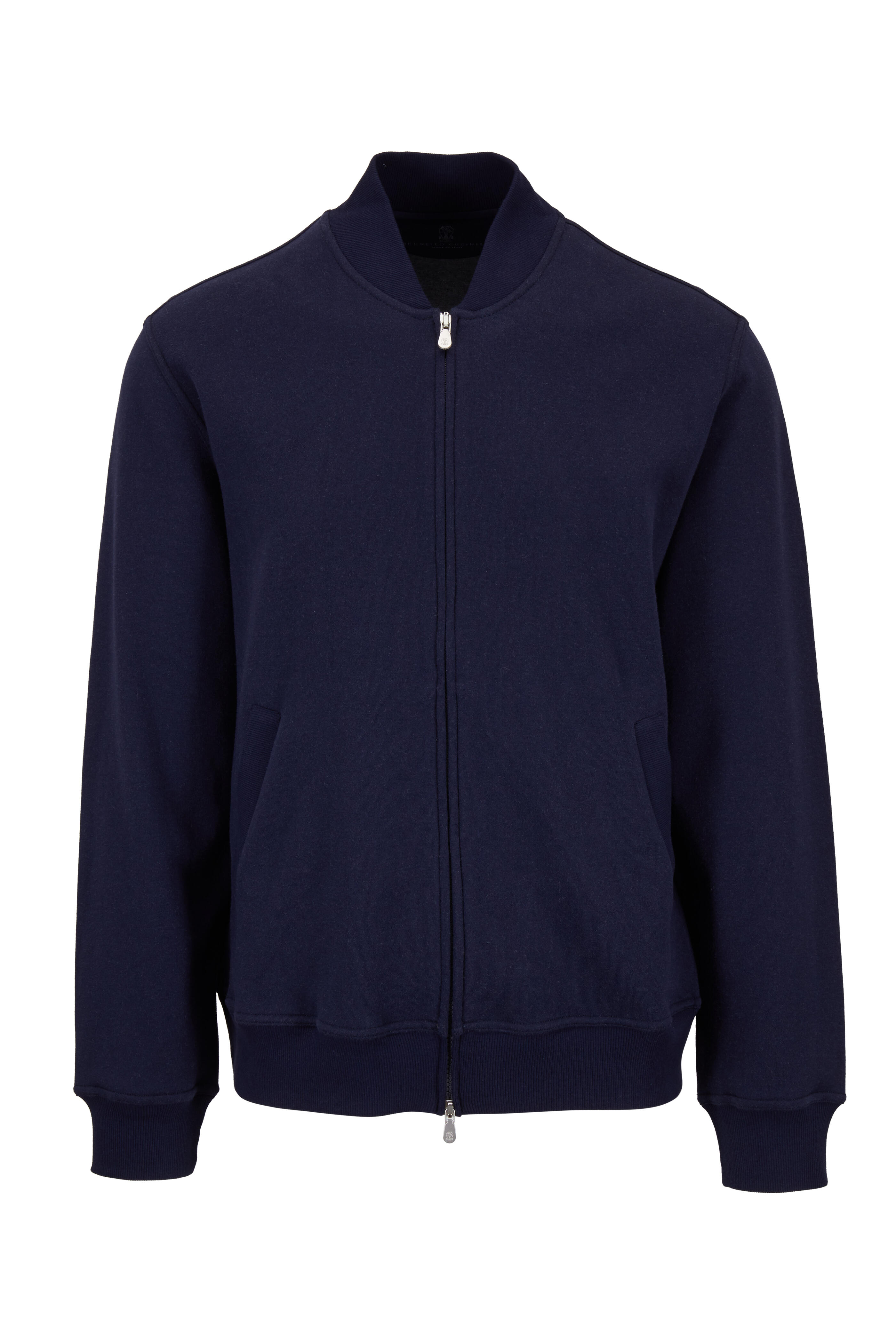 ジャケット Brunello Cucinelli JEWELLED JACKET Brunello Cucinelli - Denim Wool Bomber Jacket | Mitchell Stores