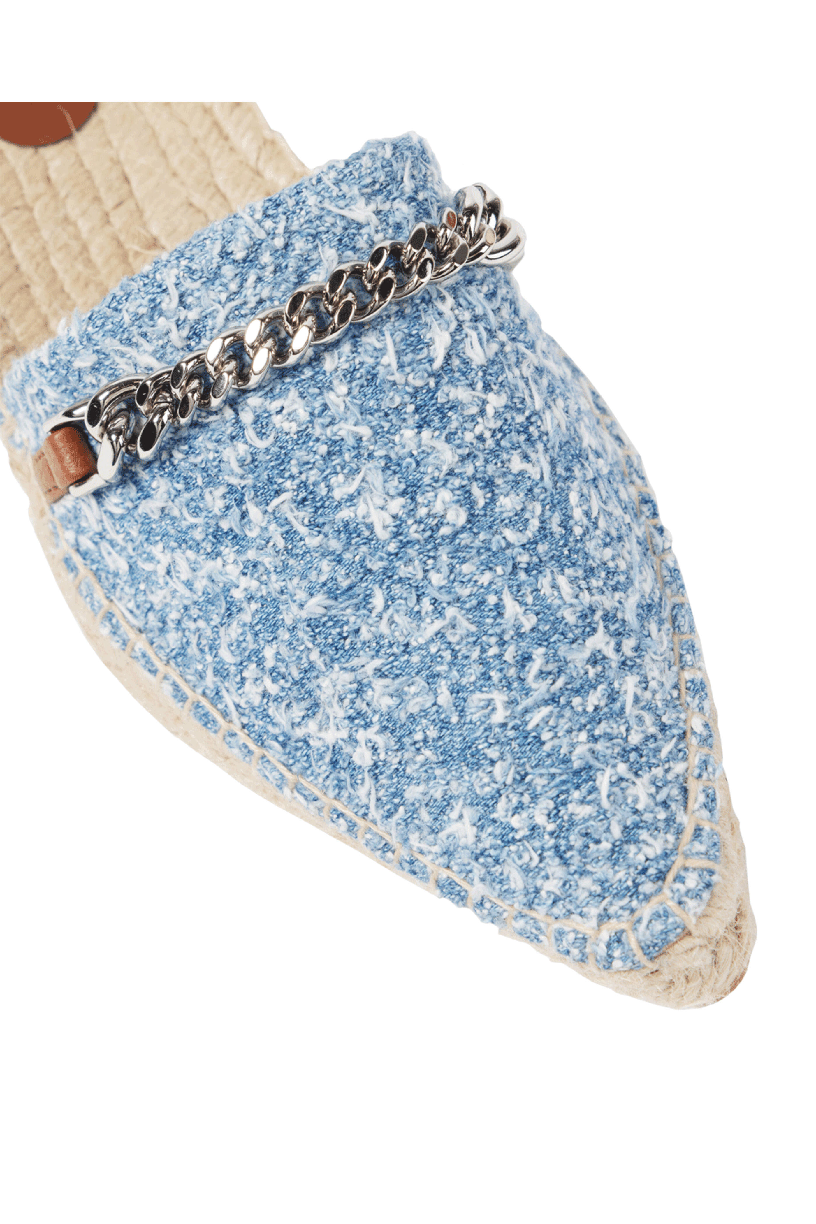 Stella McCartney - Gaia Boucle Espadrille in Denim