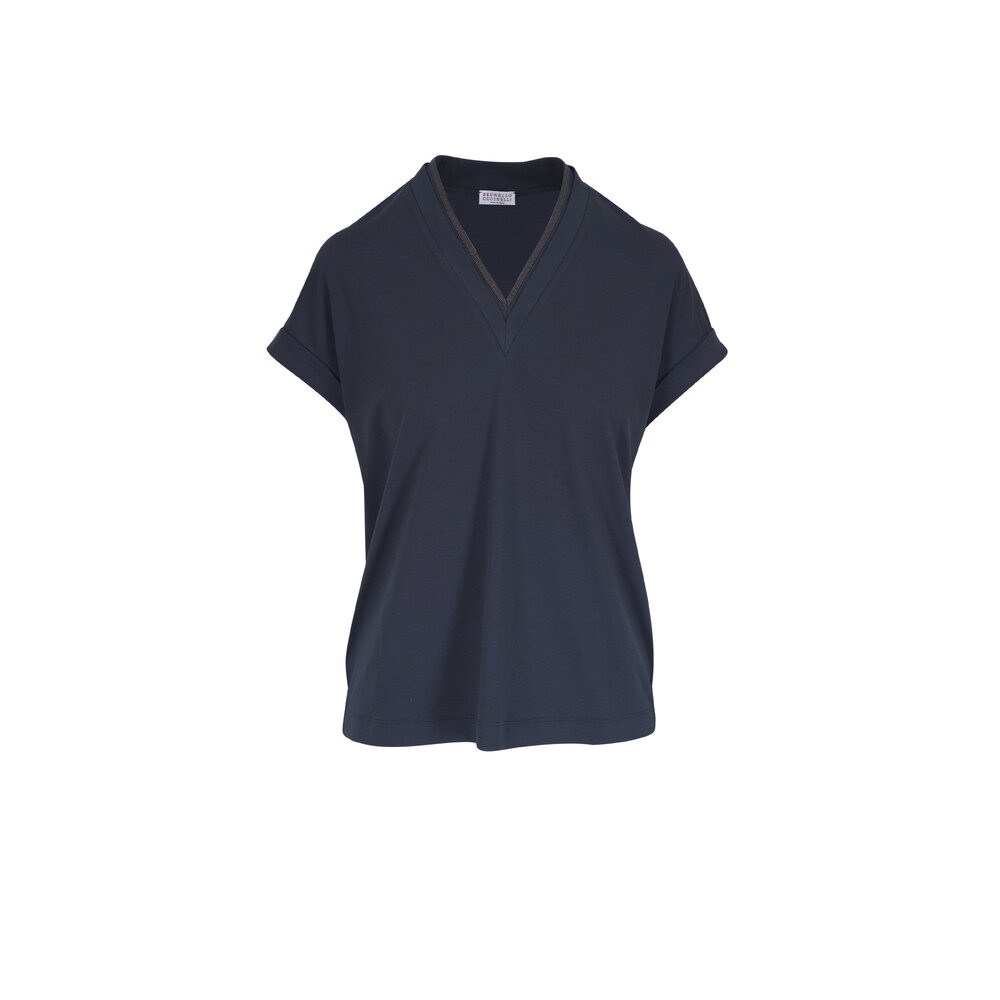 Tシャツ・カットソー BRUNELLO CUCINELLI SS25 CLASSIC SHIRT (MM6740038 C033) T-shirt with print for Man in White | Brunello Cucinelli