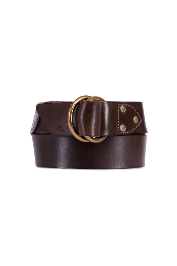 RRL - Double Ring Leather Belt