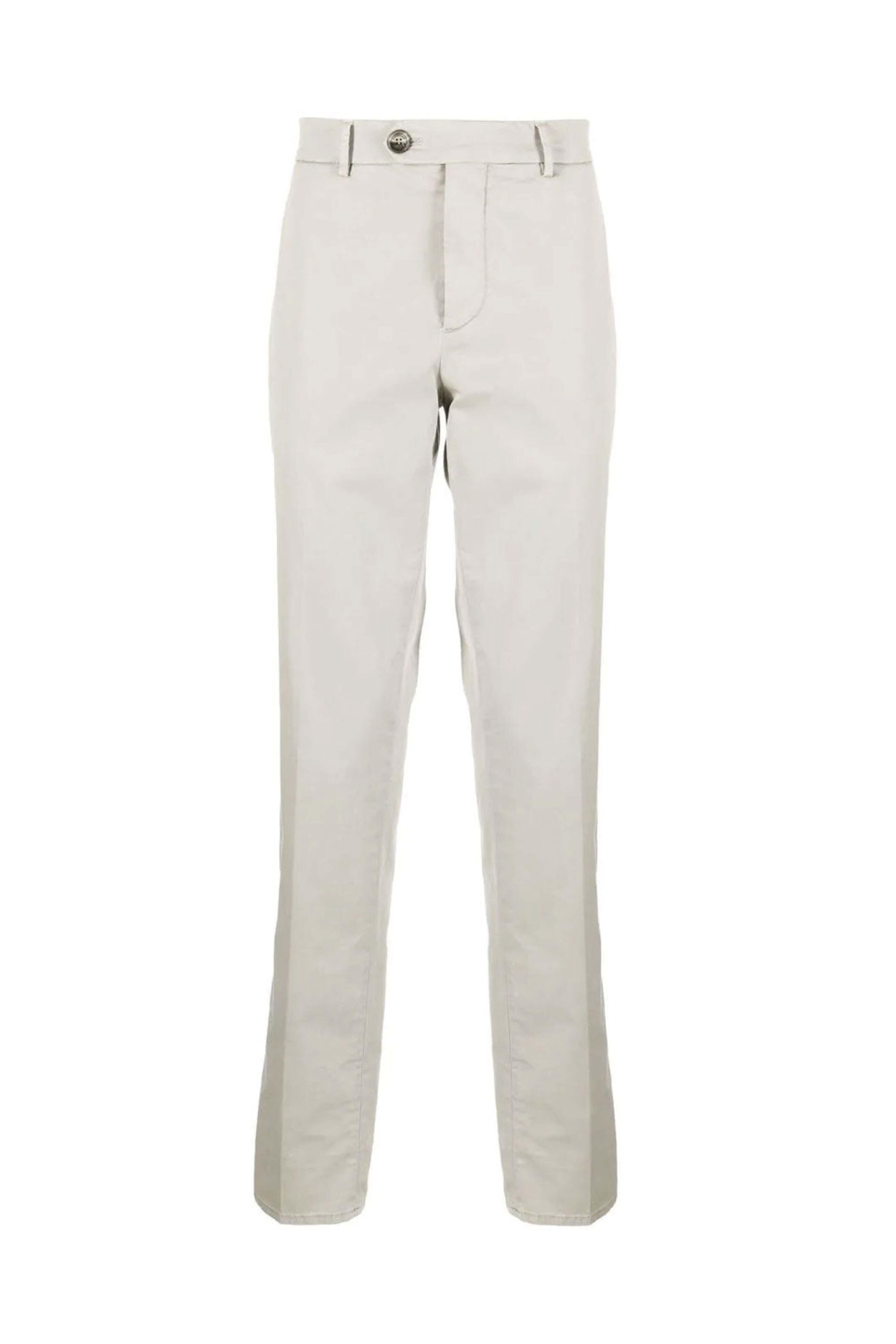 Brunello Cucinelli - Beige Slim Fit Trouser