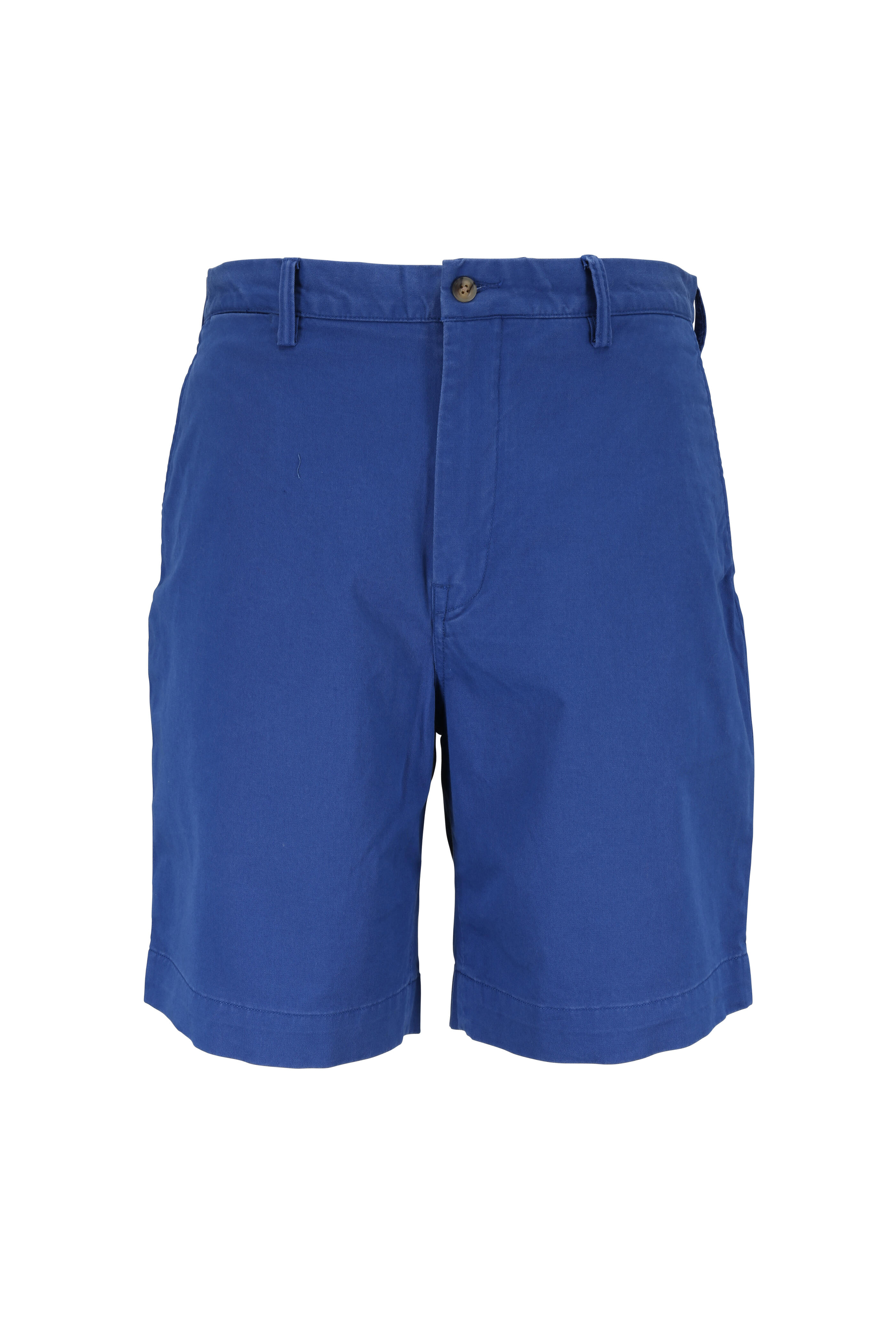 Ralph Lauren Purple Label - Royal Blue Twill Classic Shorts