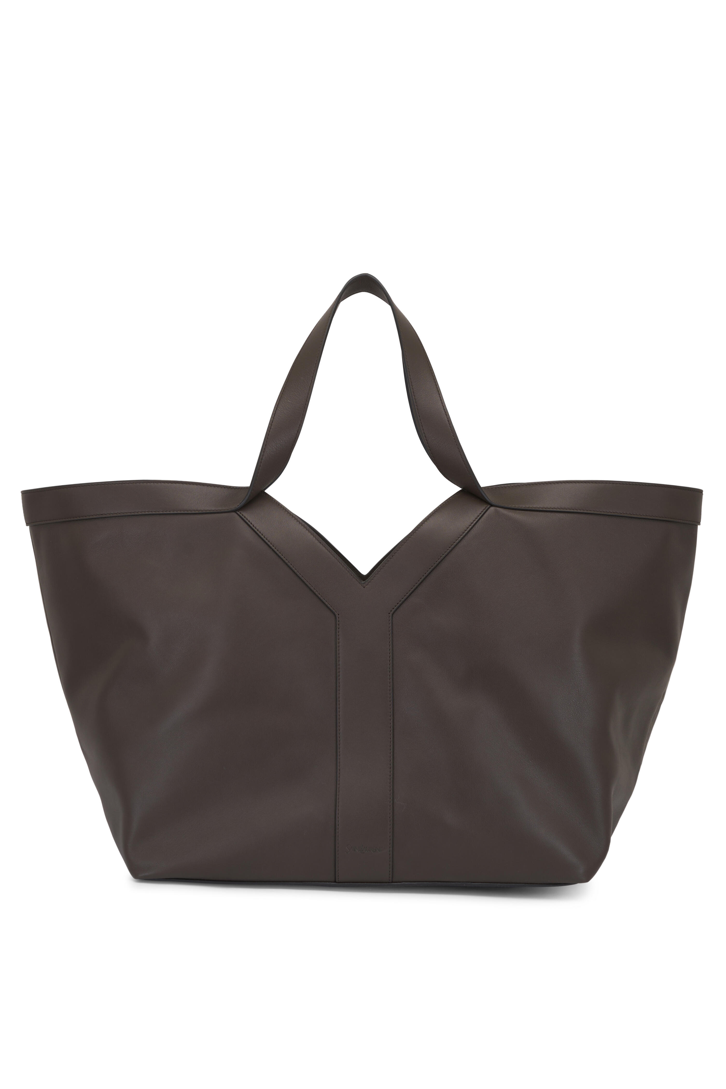 Saint Laurent - Y Light Musk Leather Tote