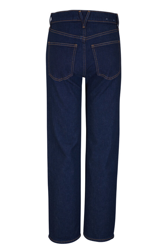 Veronica Beard Leah Indigo Rinse Straight Leg Jean - view 5
