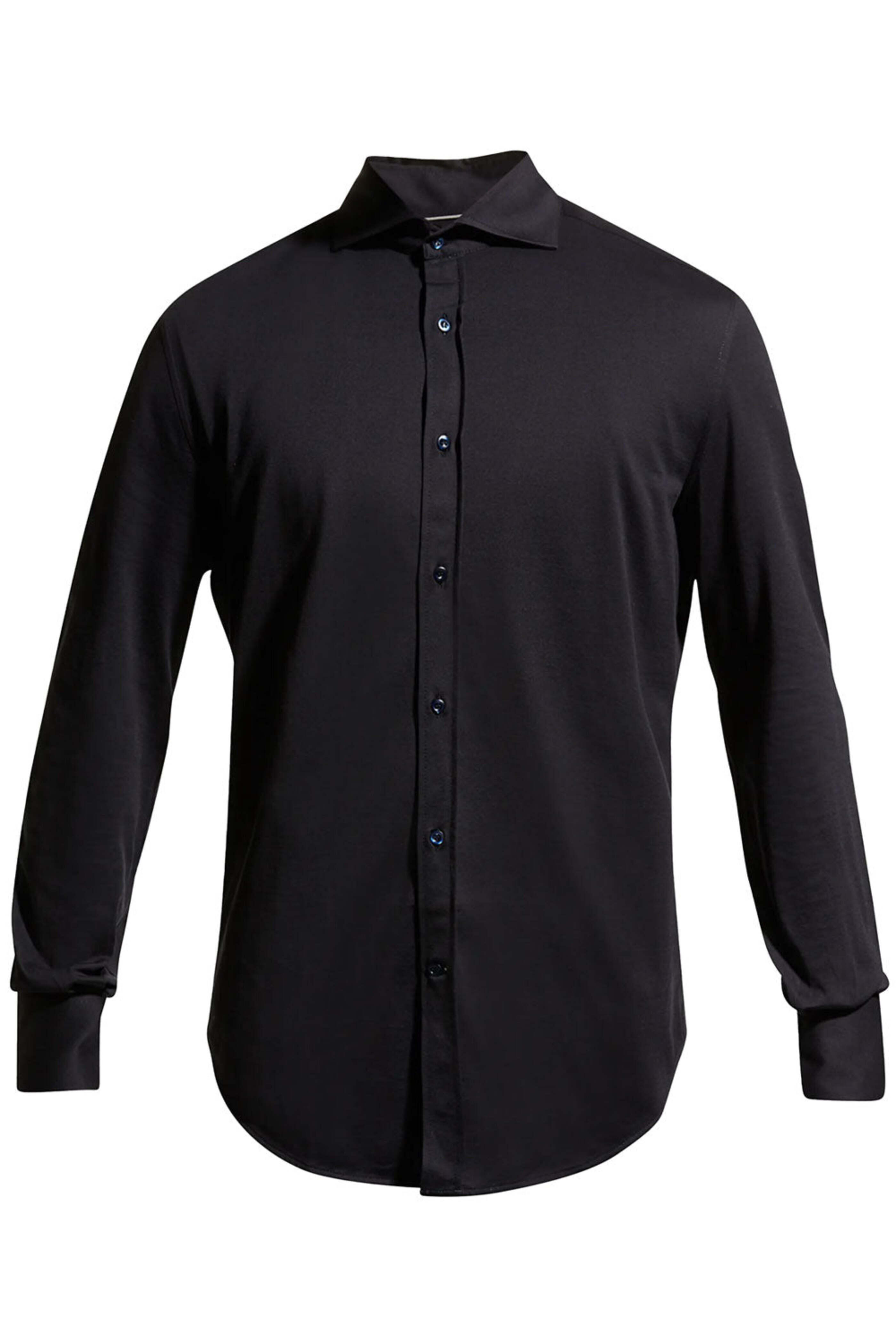 Brunello Cucinelli - Navy Jersey Sport Shirt