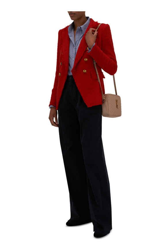 Veronica Beard - Miller Nantucket Red Tweed Dickey Jacket