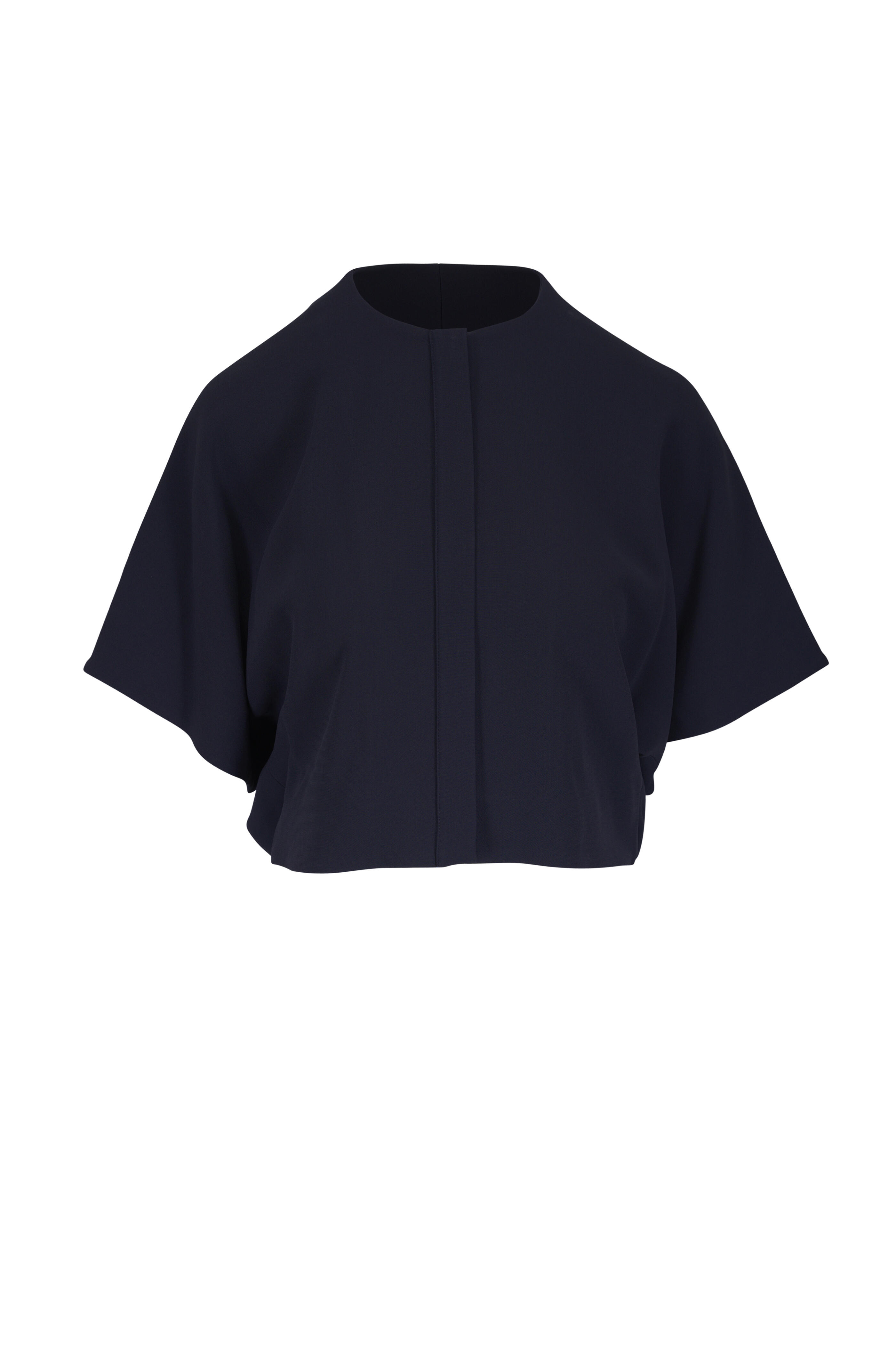 Lafayette 148 New York - Ink Zip Front Cropped Jacket - view 1